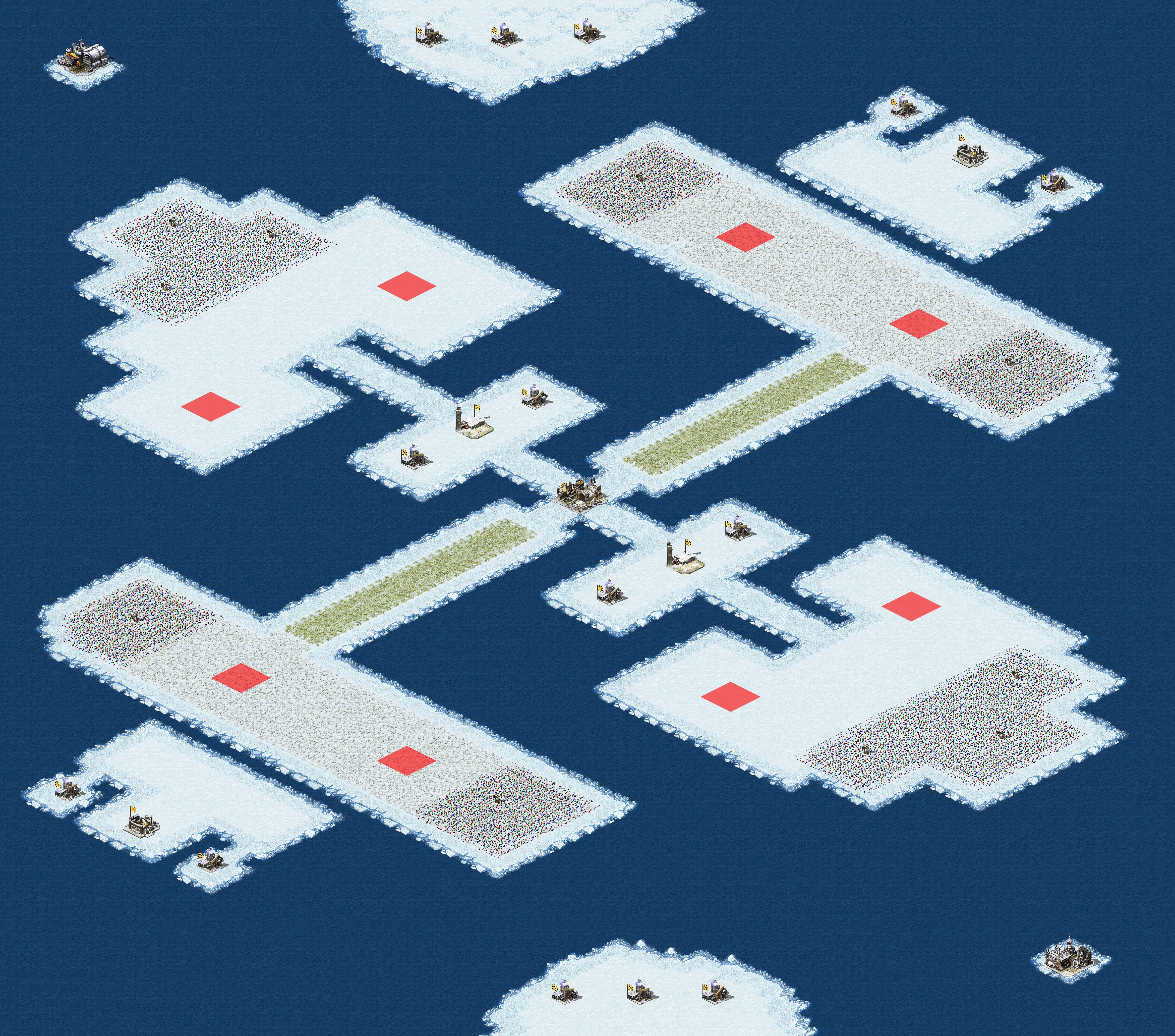 Rendered map: Snow Rain Wind Frost