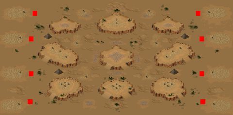 Rendered preview of Desert Nine Cliffs