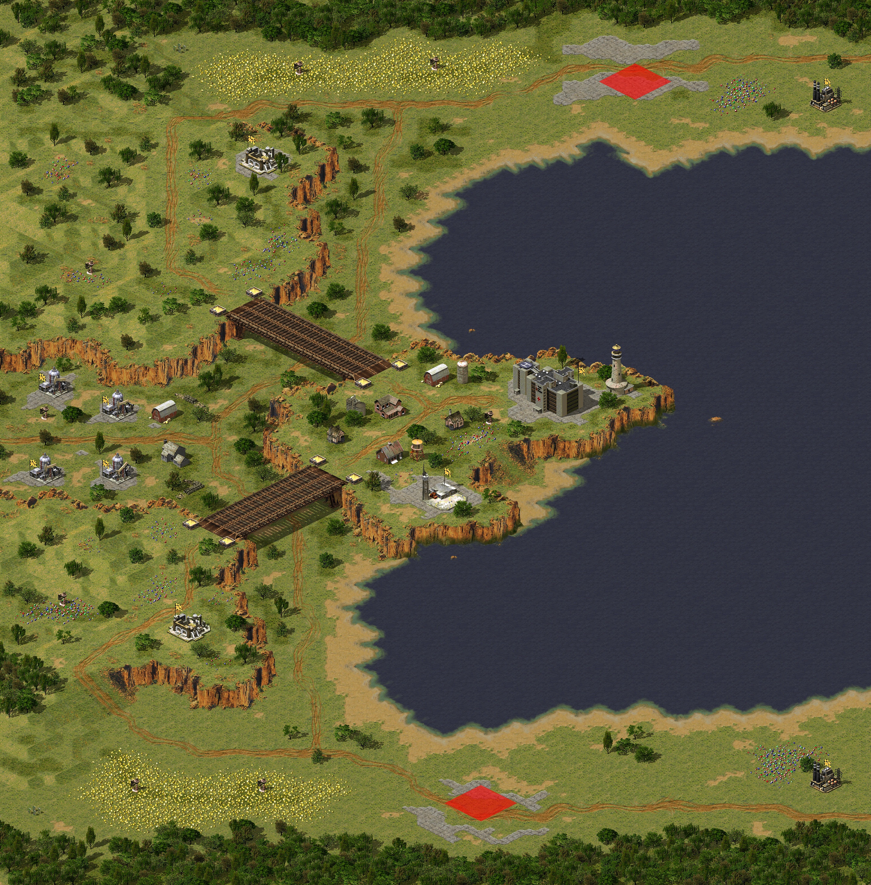 Rendered map: Mount Fury
