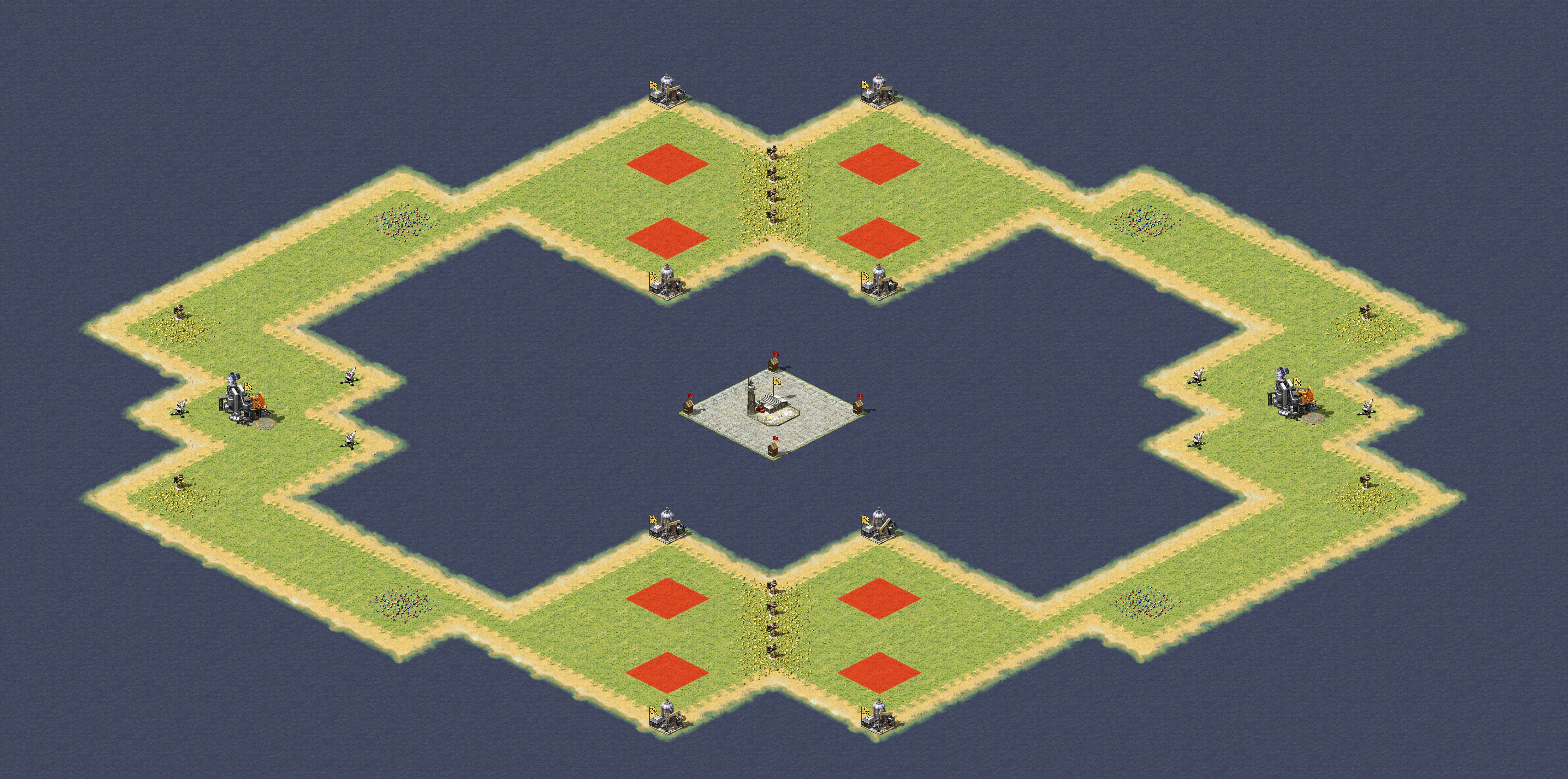 Rendered map: Micro War 1: Waterlogged (8)