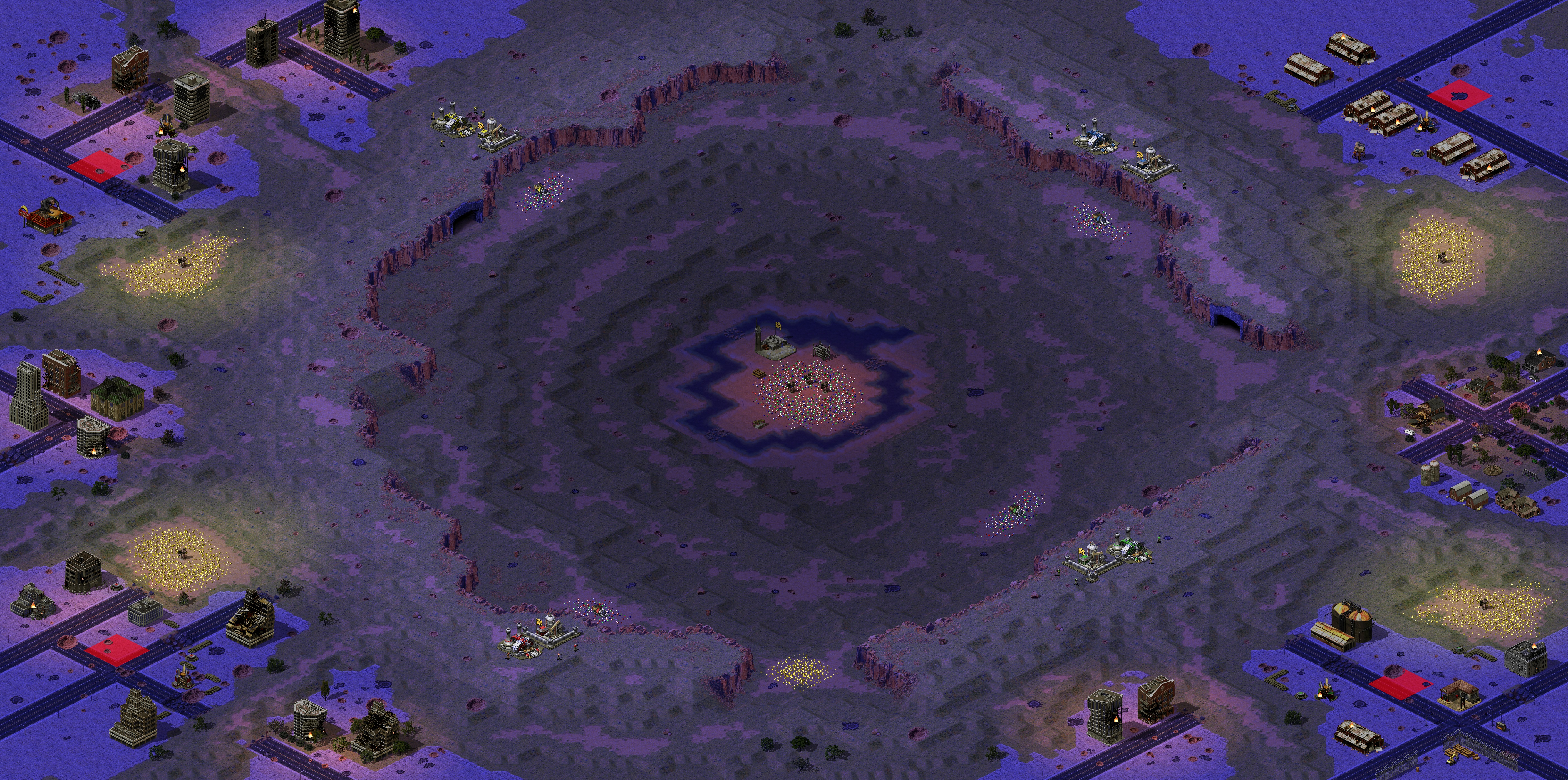 Rendered map: Sinkhole SE (2 on 2 LAN)