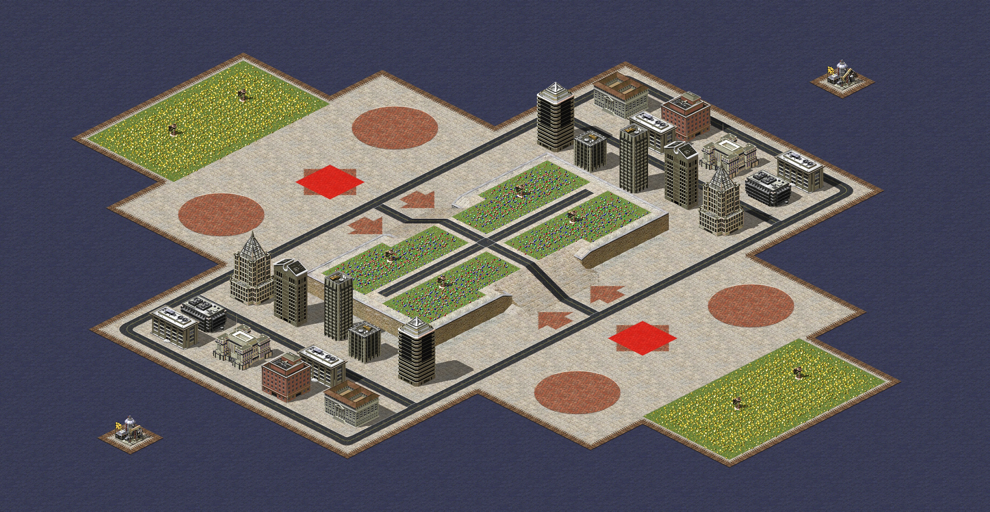 Rendered map: Urban Catastrophe!