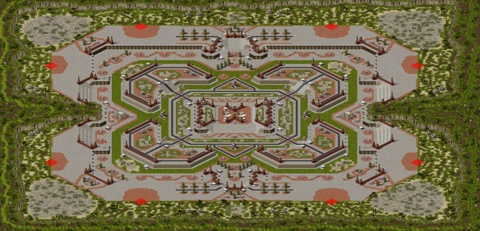 Rendered preview of Central Quad
