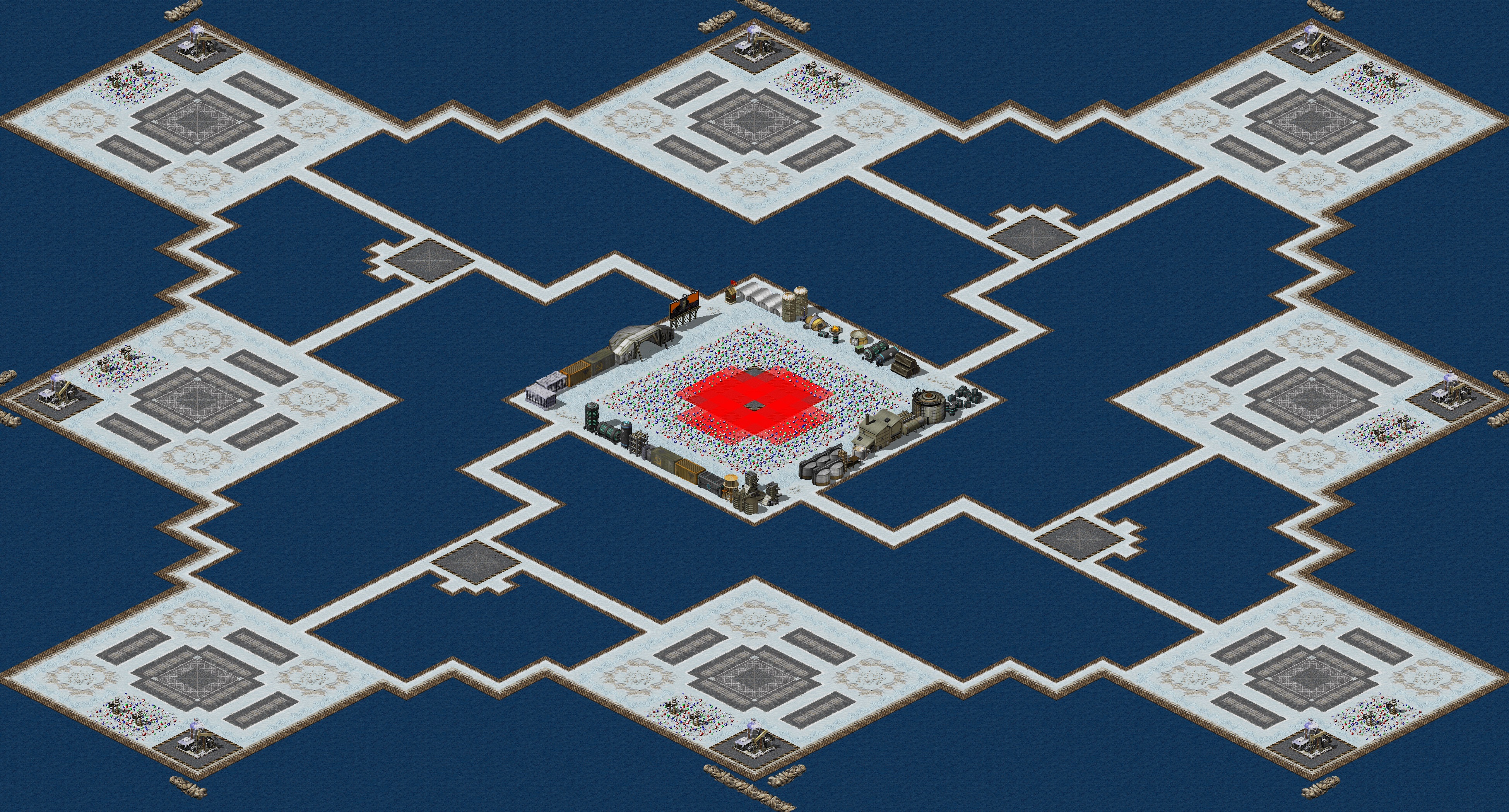Rendered map: A Sunken Haven