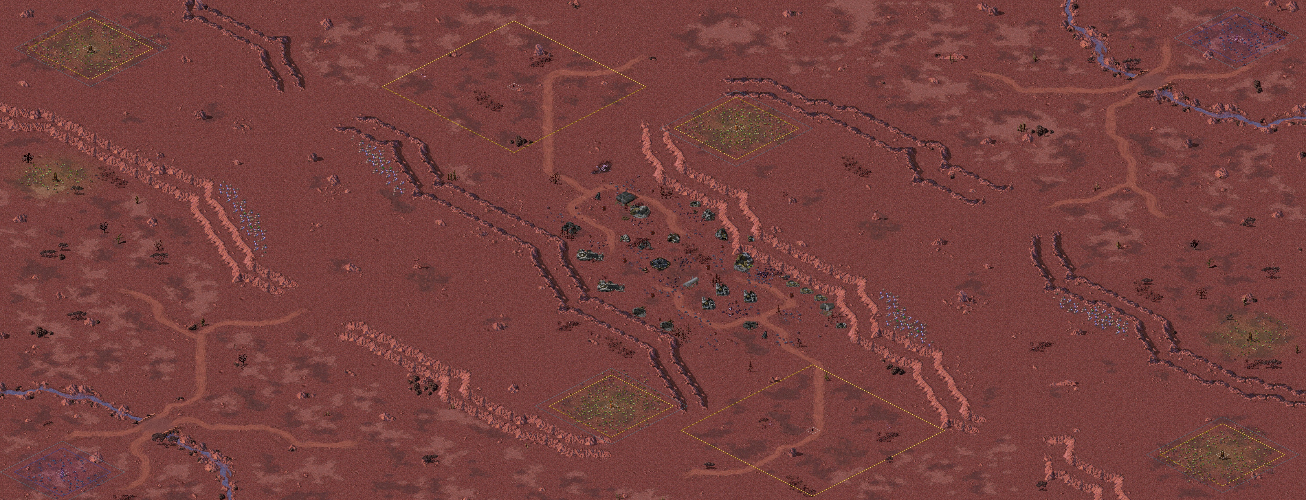 Rendered map: Wreckage Canyon