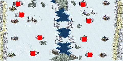 Rendered preview of Snowy 4 Soviet vs 4 Yuri Final