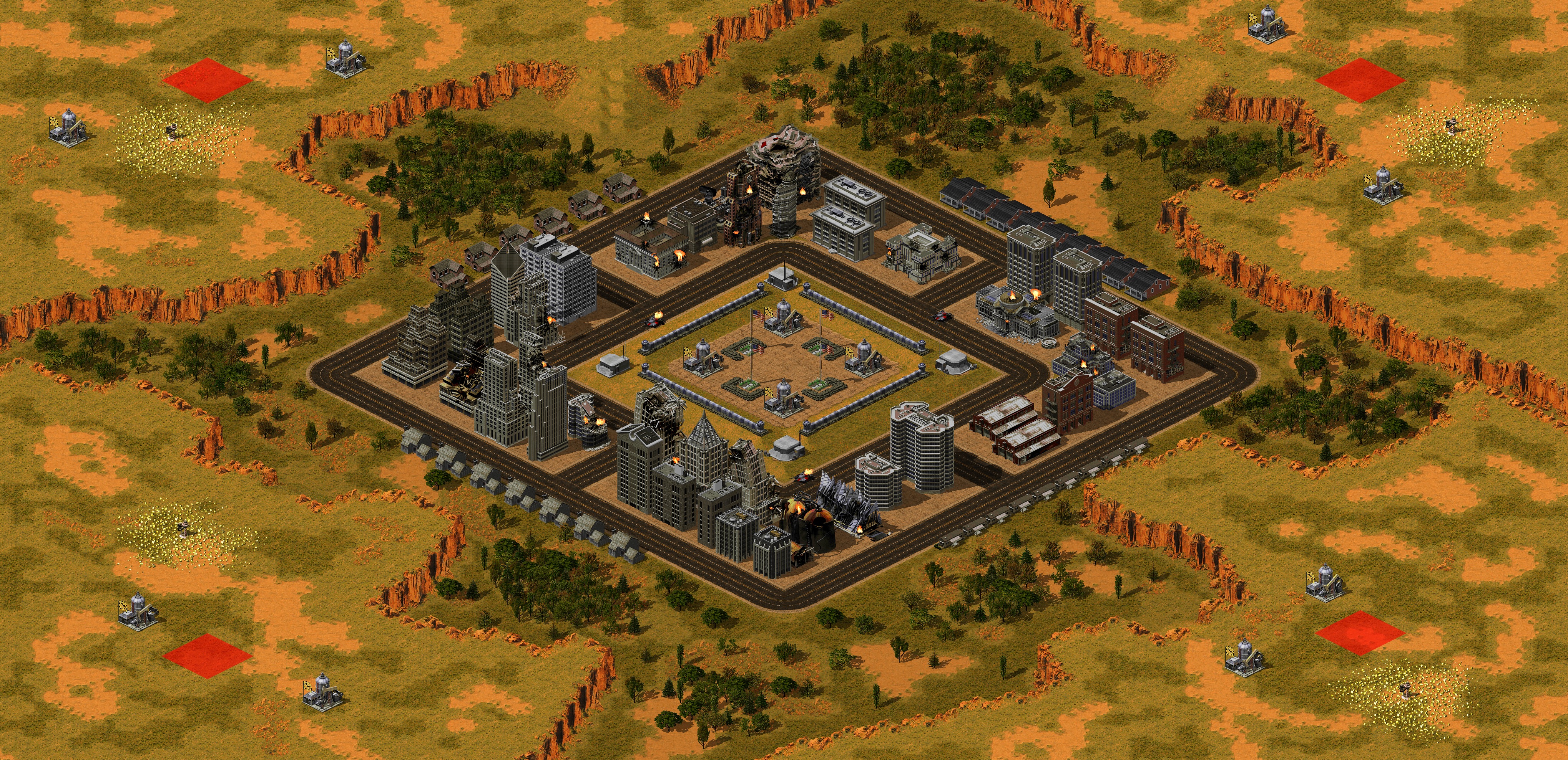 Rendered map: MO: Skirmish