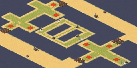 Rendered preview of Cross 4v4