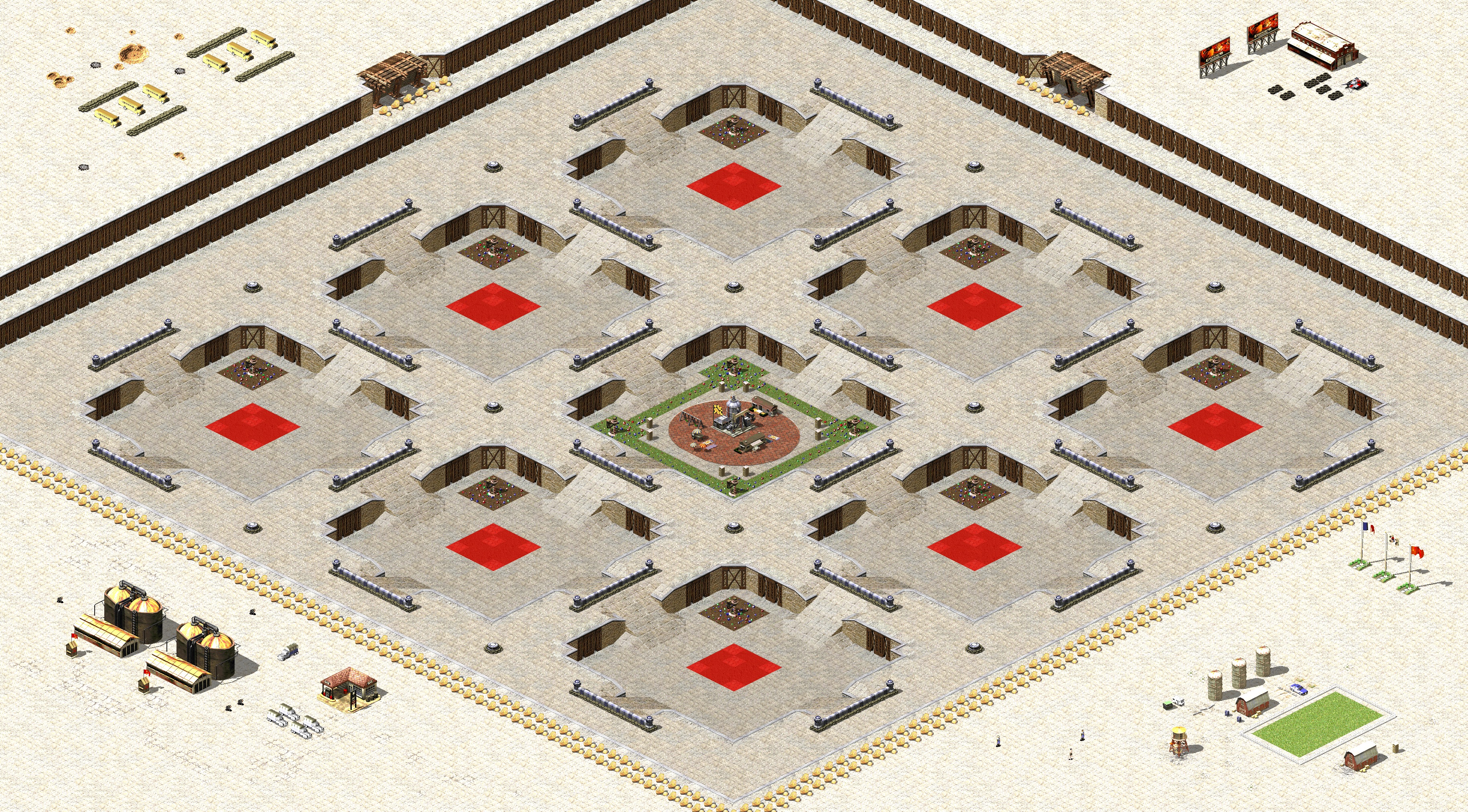 Rendered map: RD - One Patch Per Player