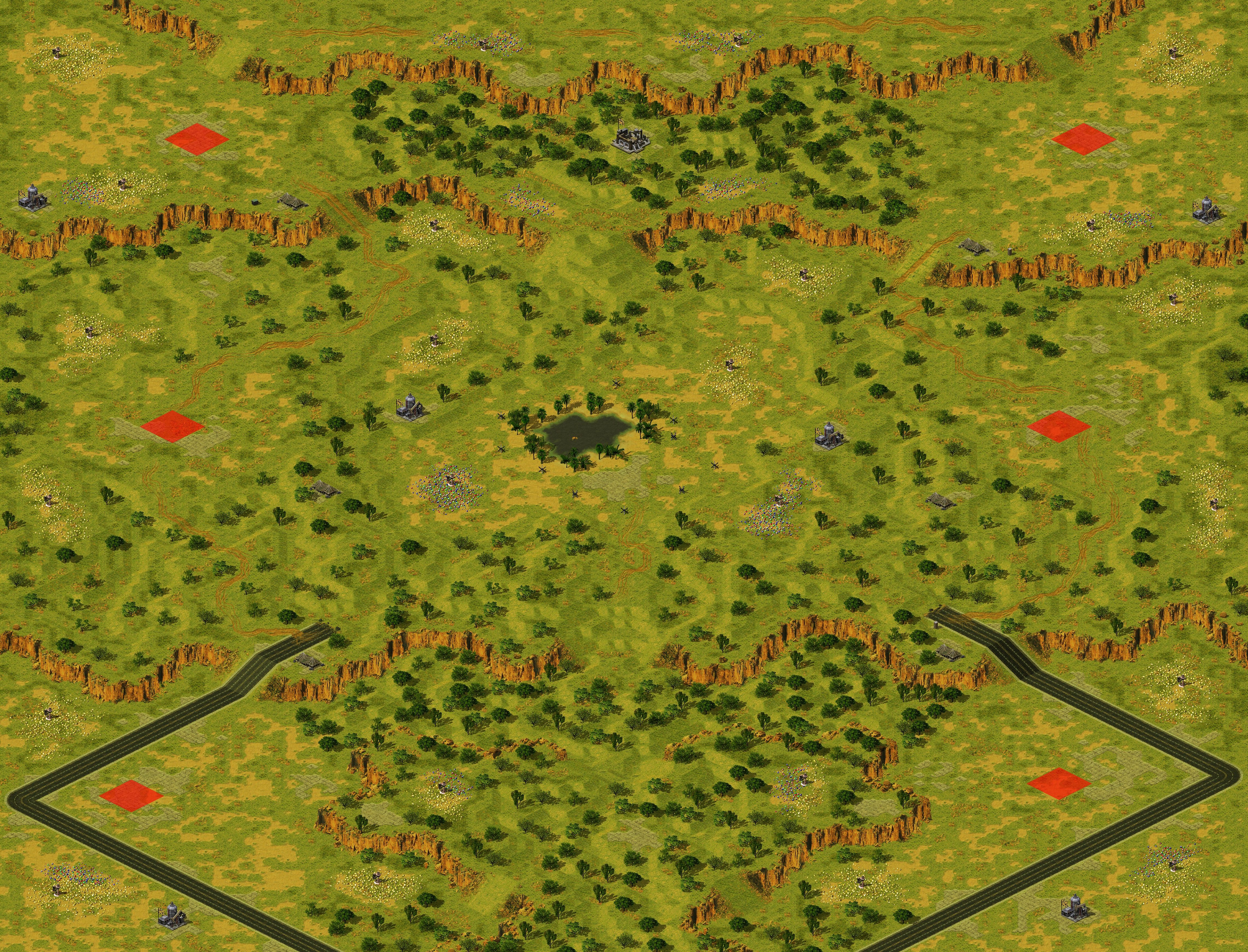 Rendered map: (6) Bad Weather