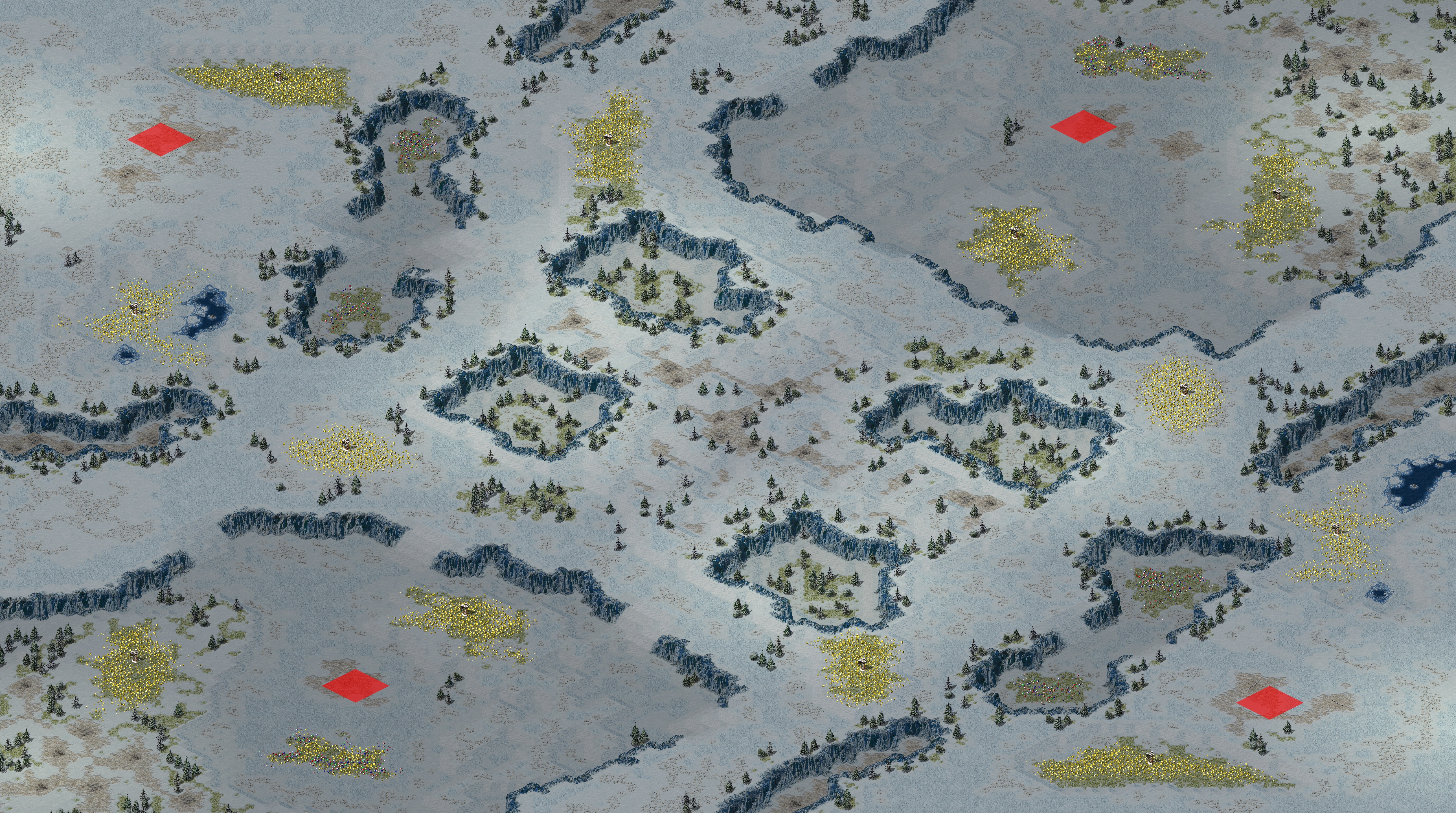 Rendered map: 锑矿群岛