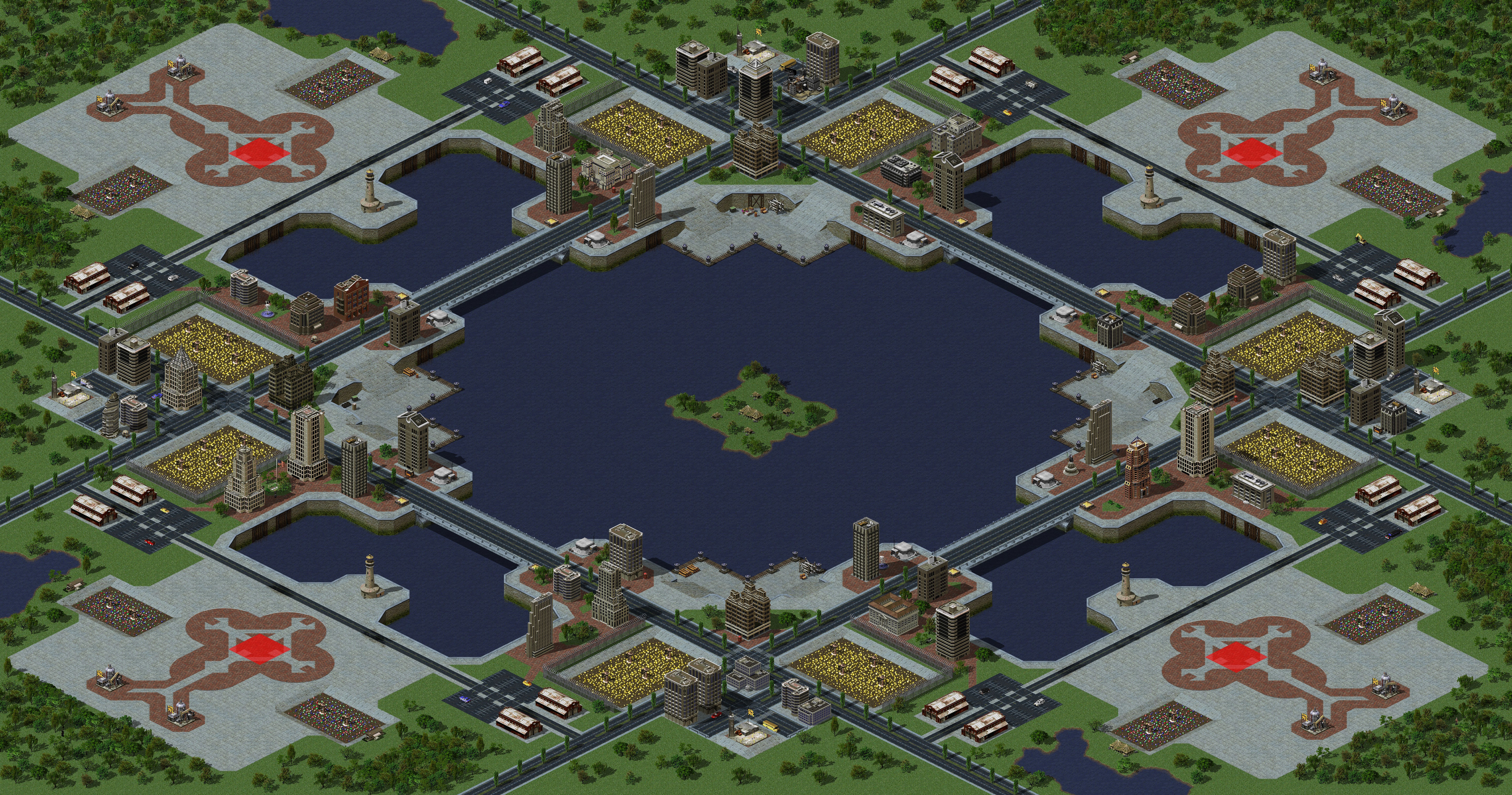 Rendered map: Moonlit Bay