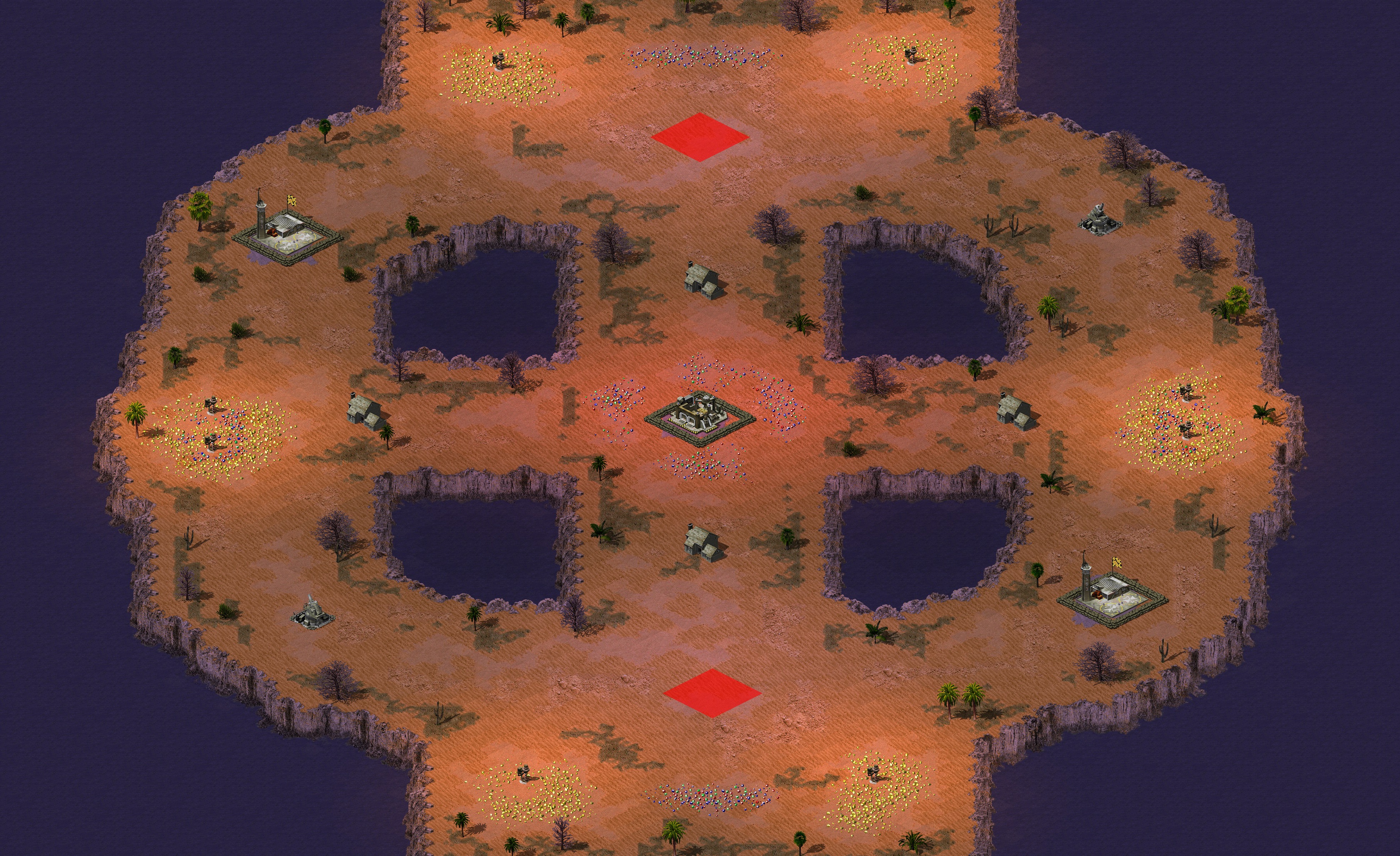 Rendered map: Hot Cross Bun