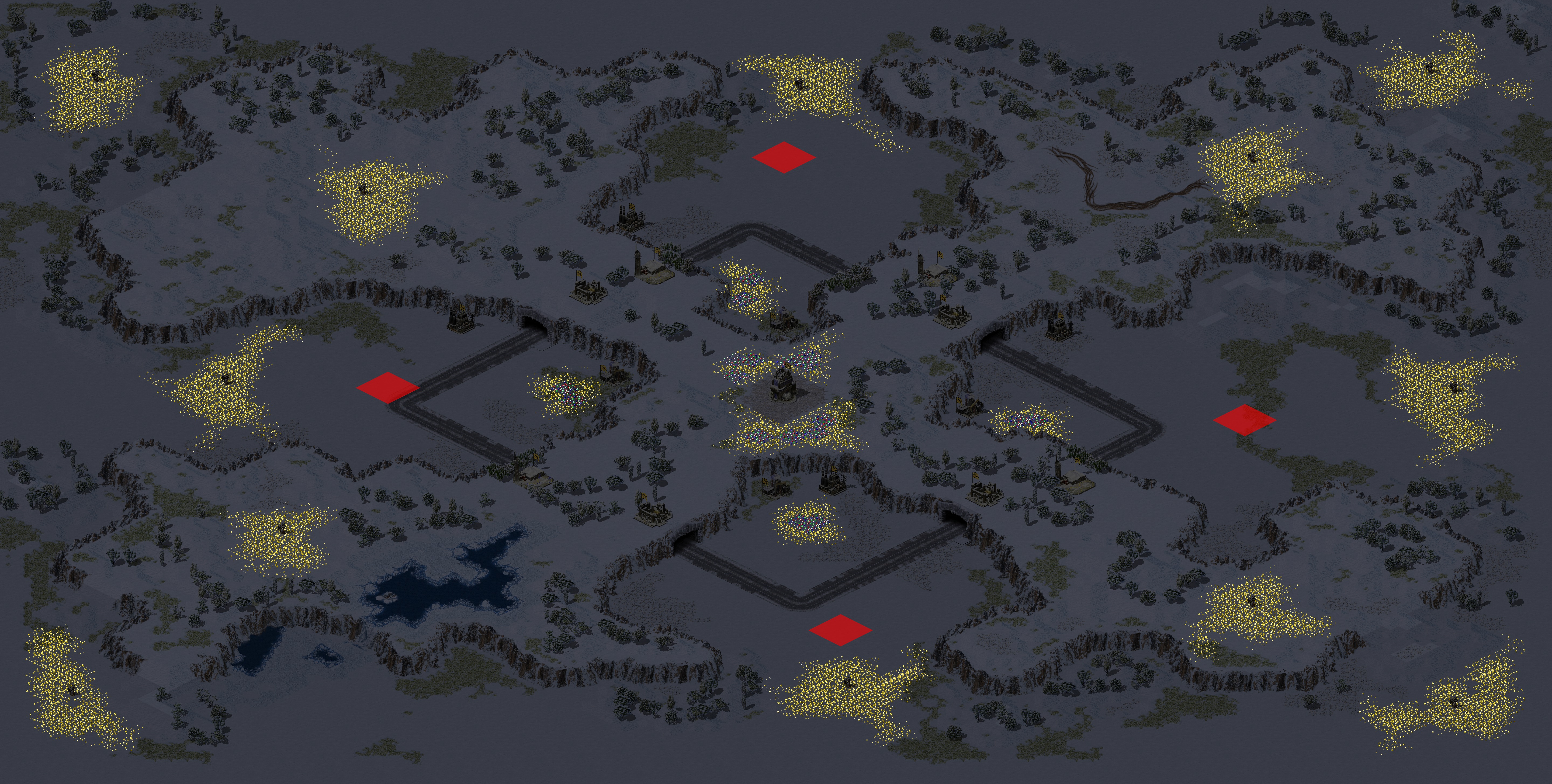 Rendered map: Tunnel training Revisited