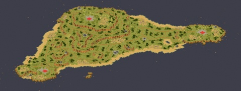 Rendered preview of Easter Island
