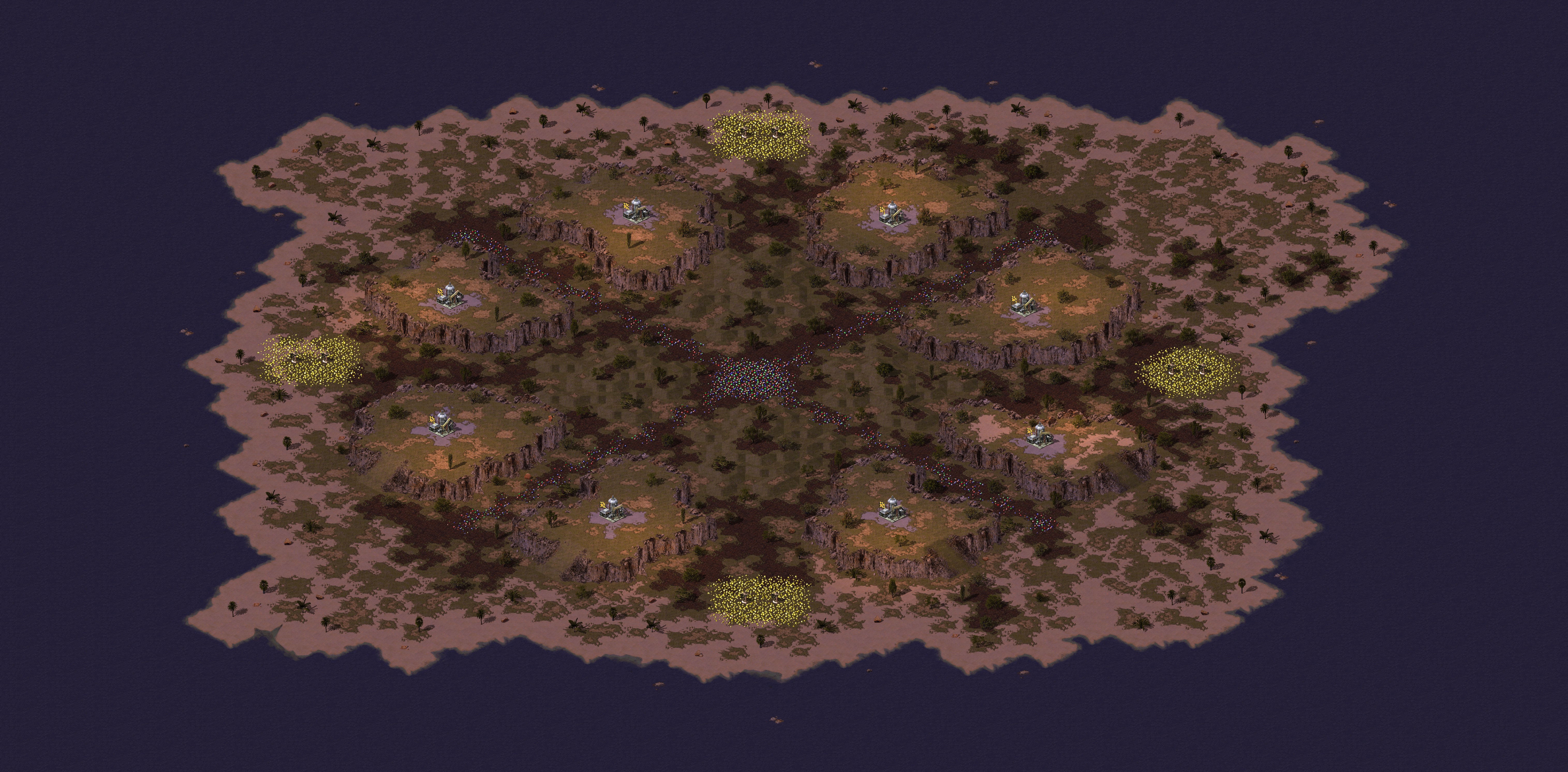 Rendered map: Valley of Gems