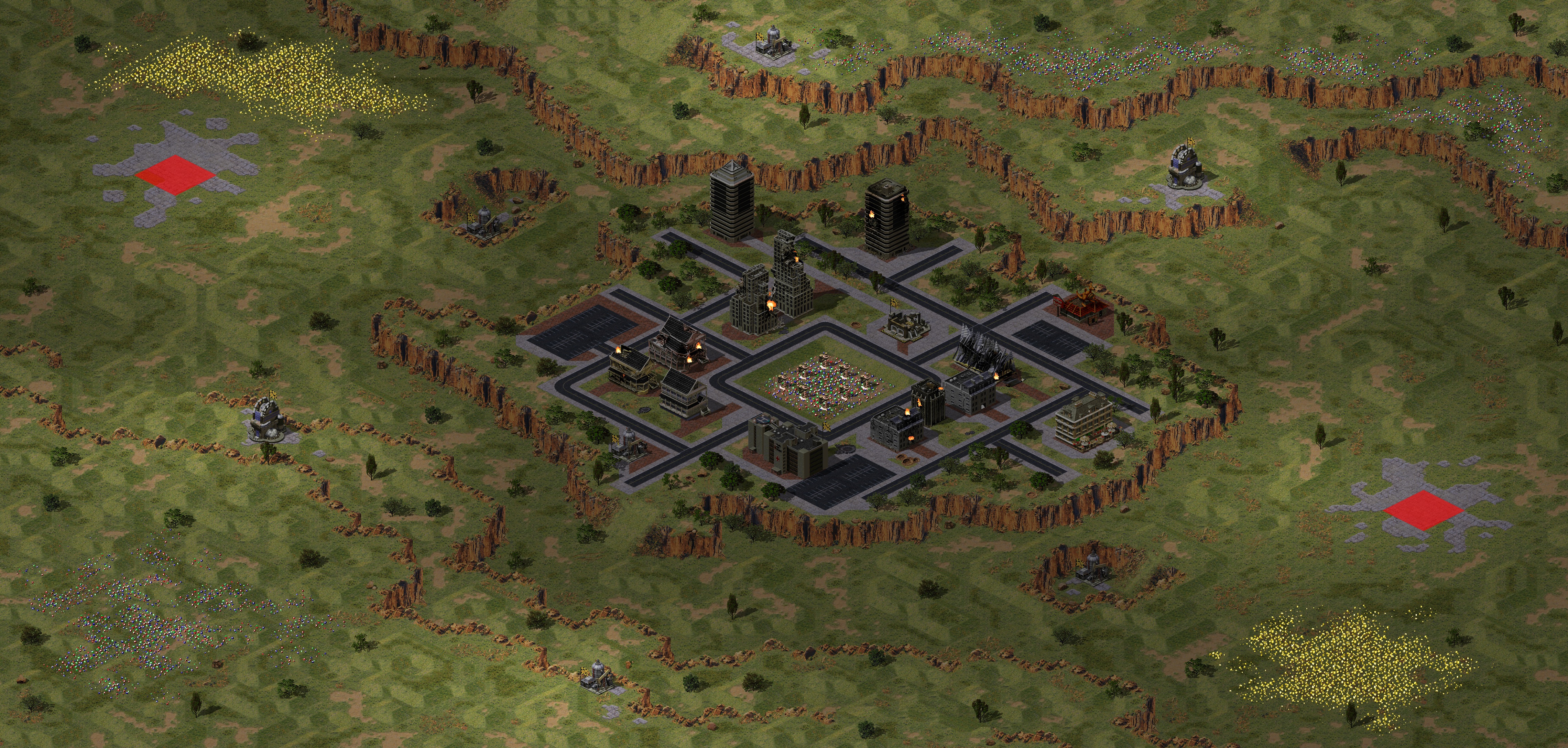 Rendered map: Death Chasm