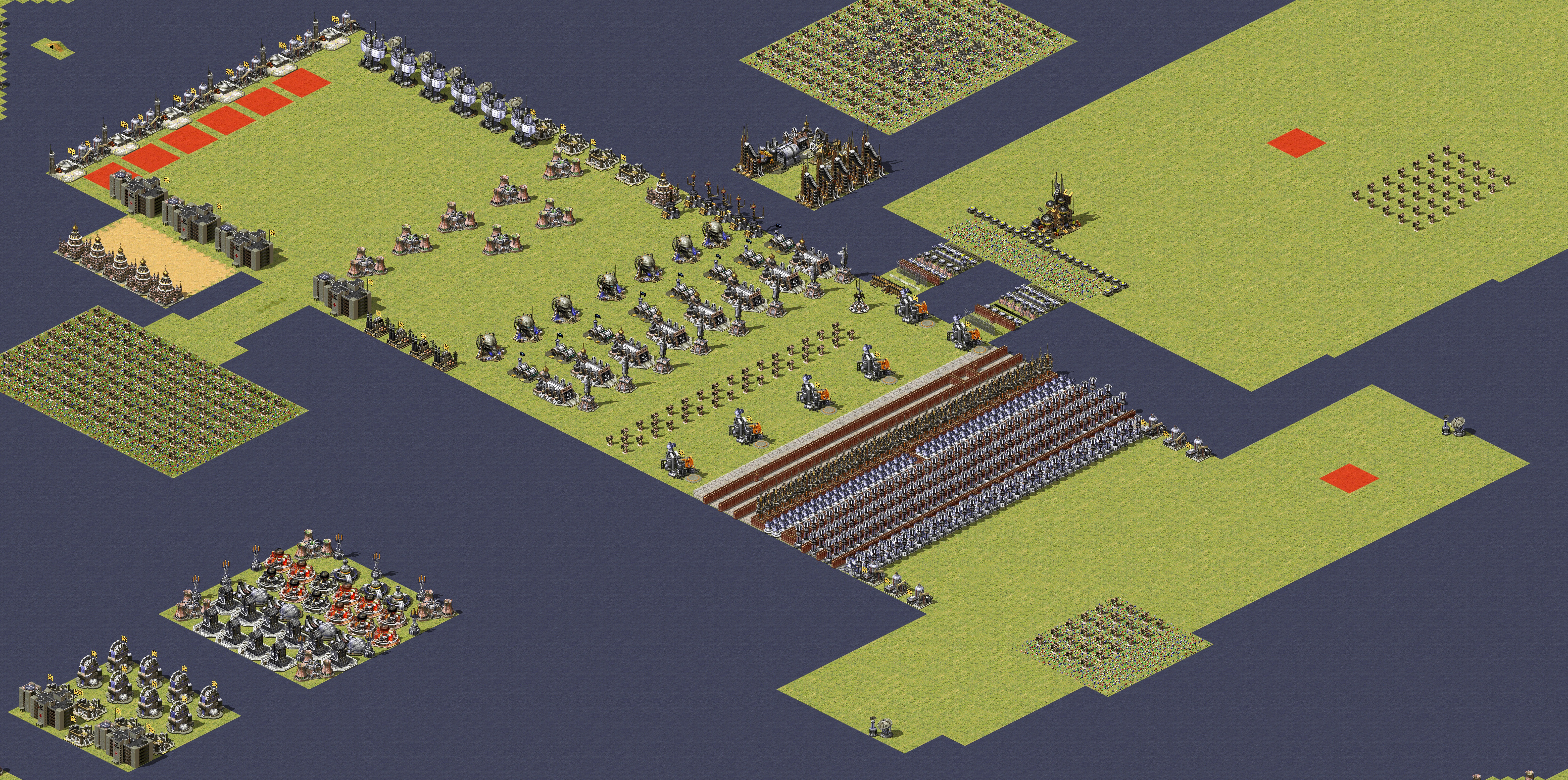 Rendered map: Super Computer
