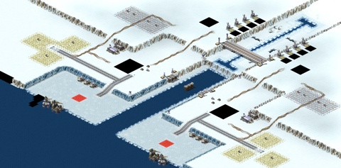 Rendered preview of Sea Rail Air Battle 3v3