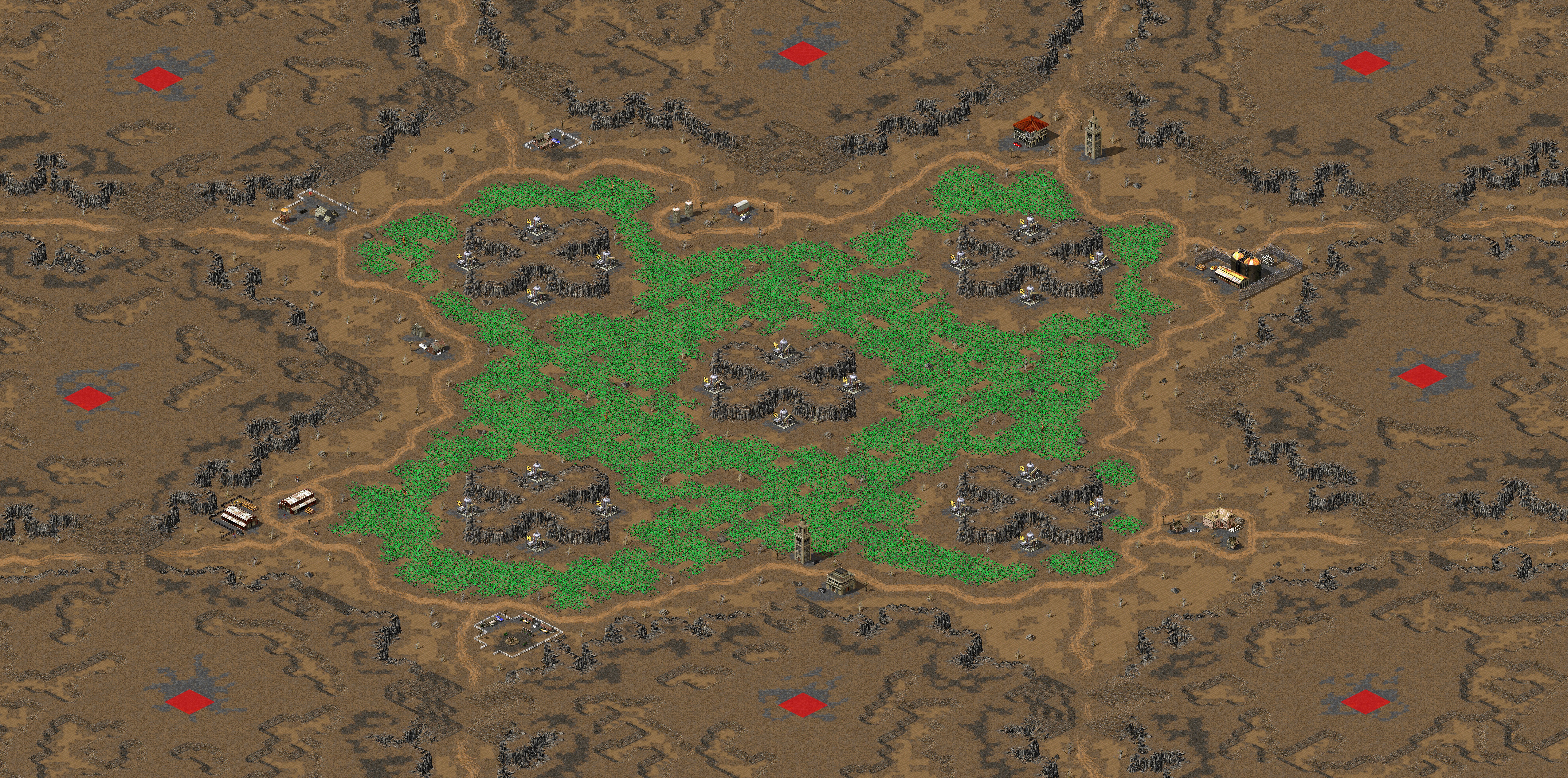 Rendered map: (8) Ore Pit