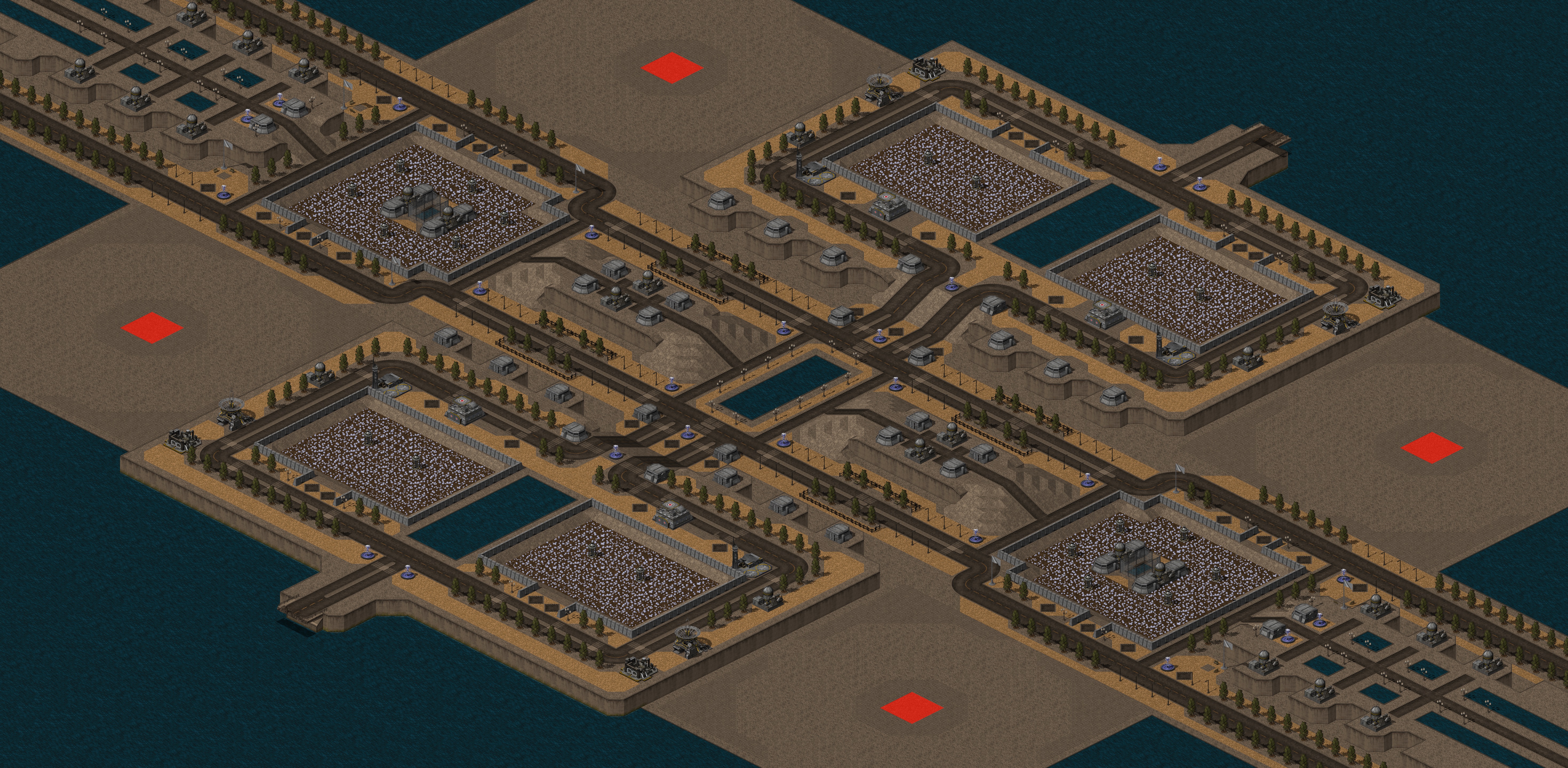 Rendered map: Highway to Hell