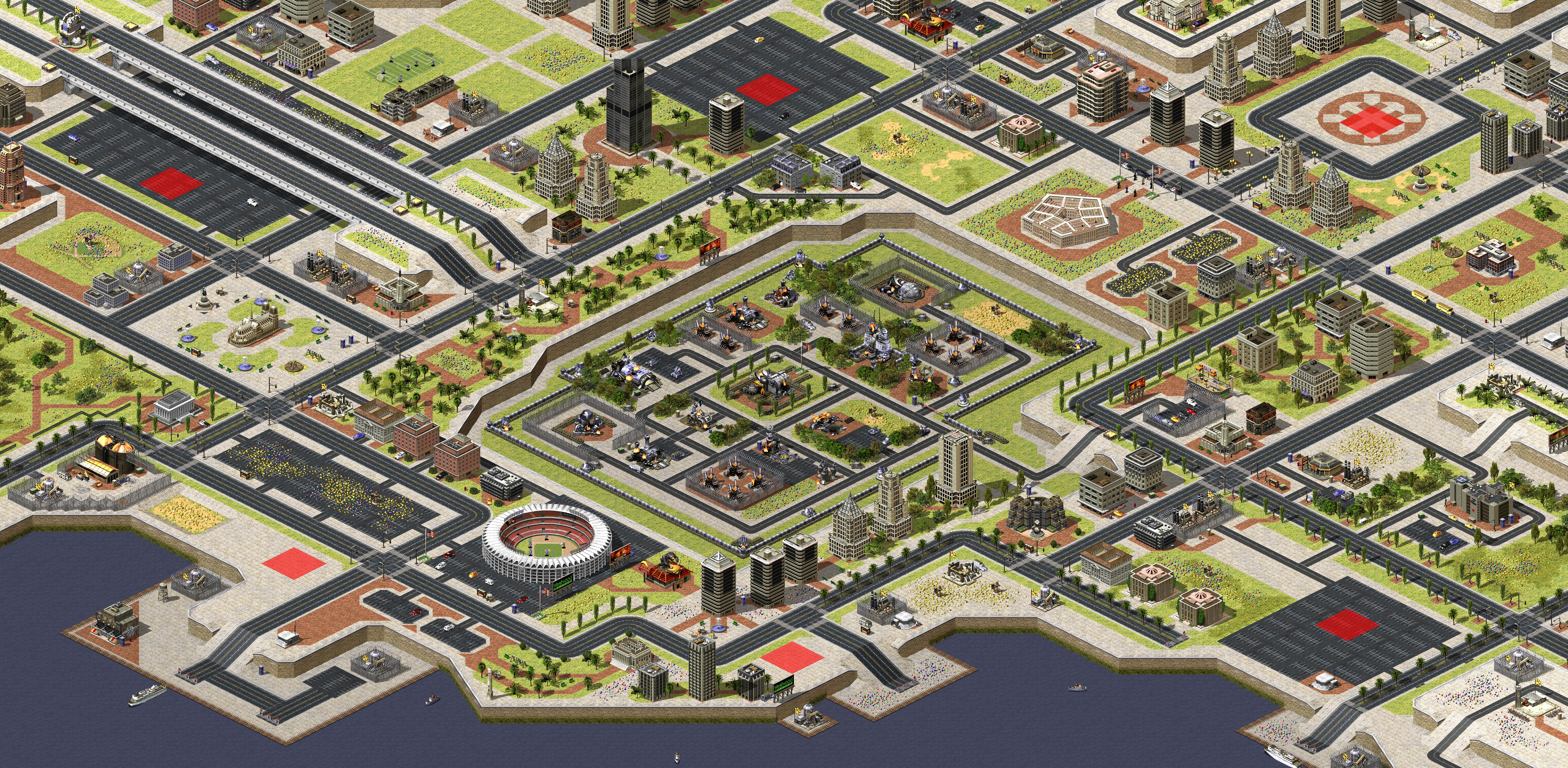 Rendered map: City of Impression