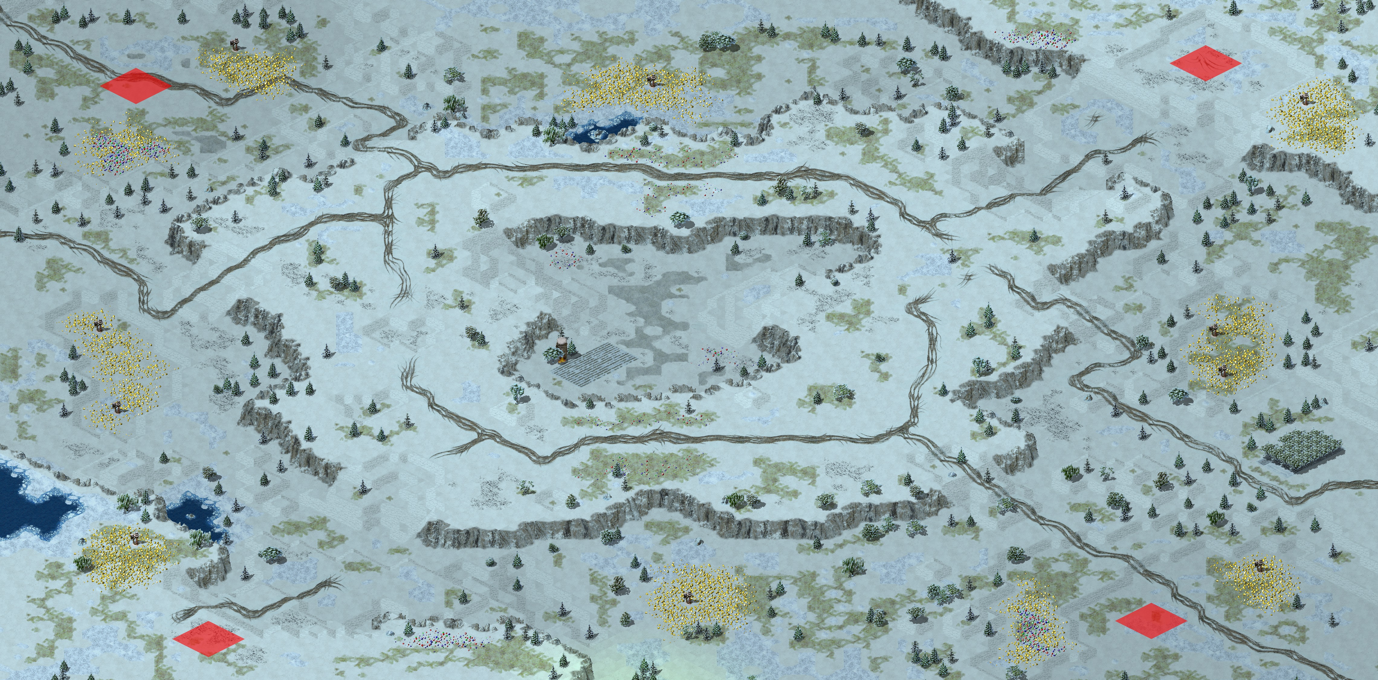 Rendered map: North Waves
