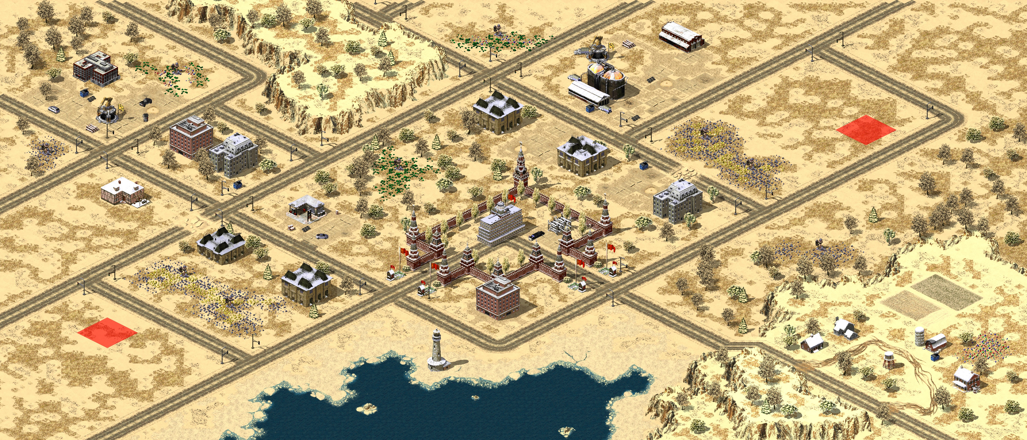 Rendered map: For Mother Russia