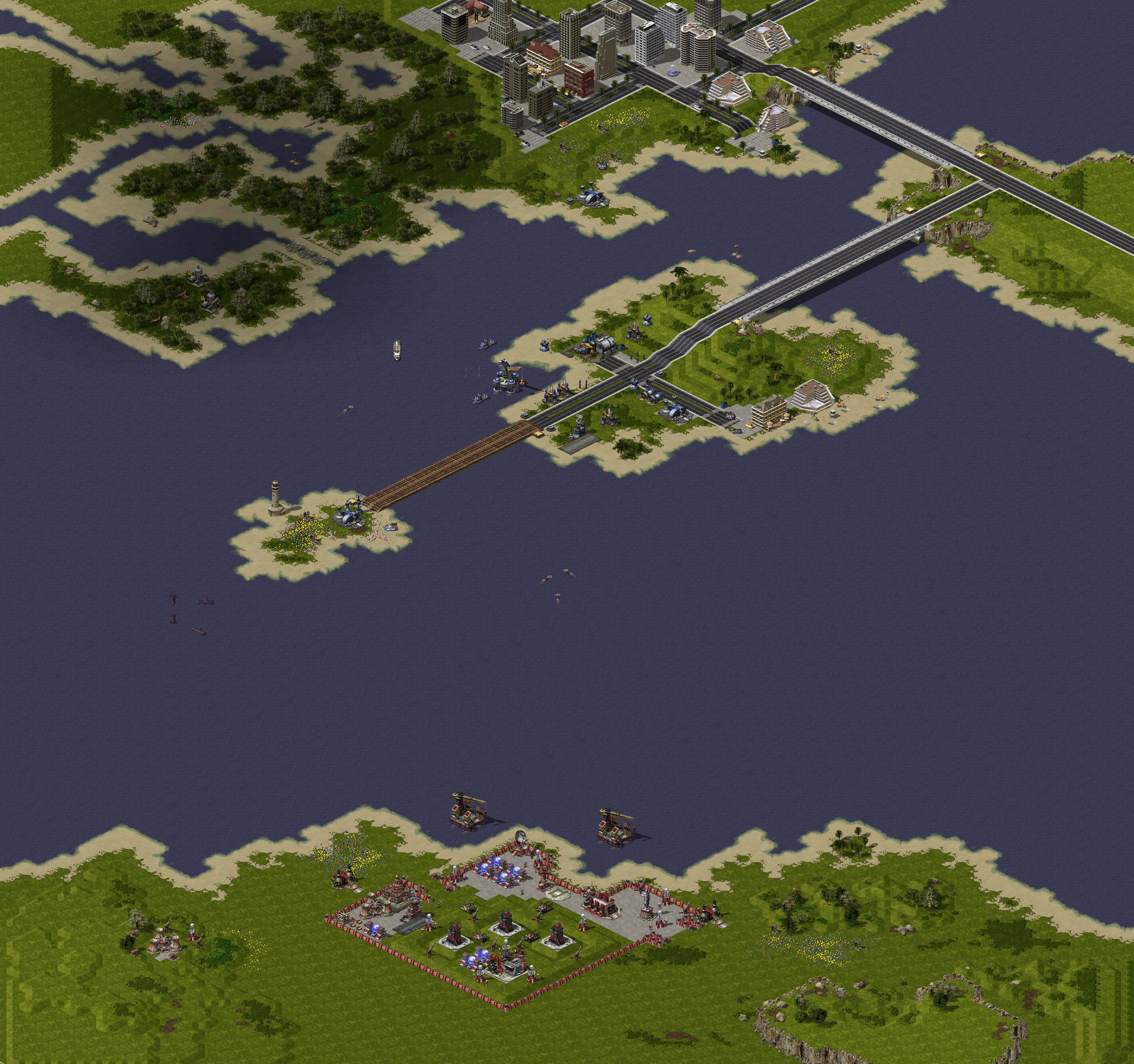Rendered map: Allied Mission 11: Fallout