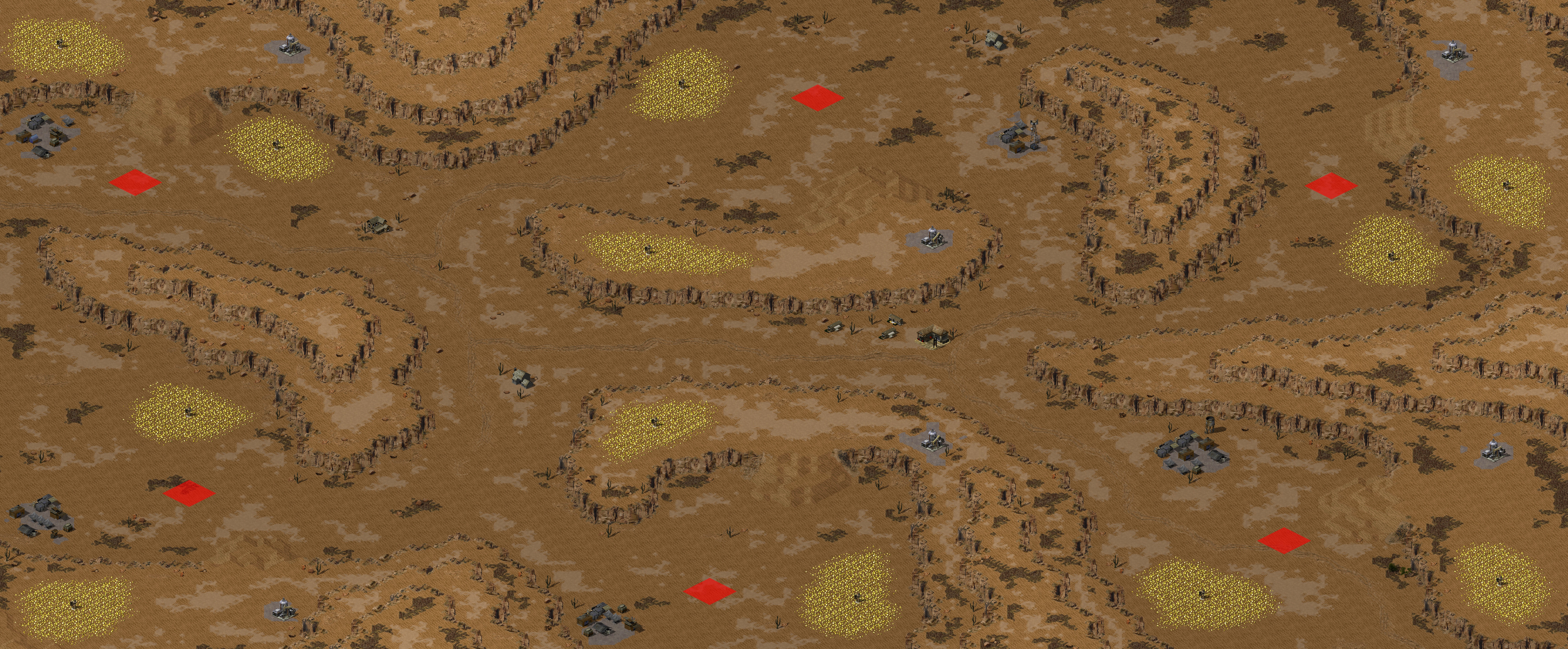Rendered map: Sedona Pass