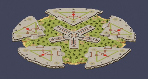 Rendered preview of Quinary Barrage (2-5)