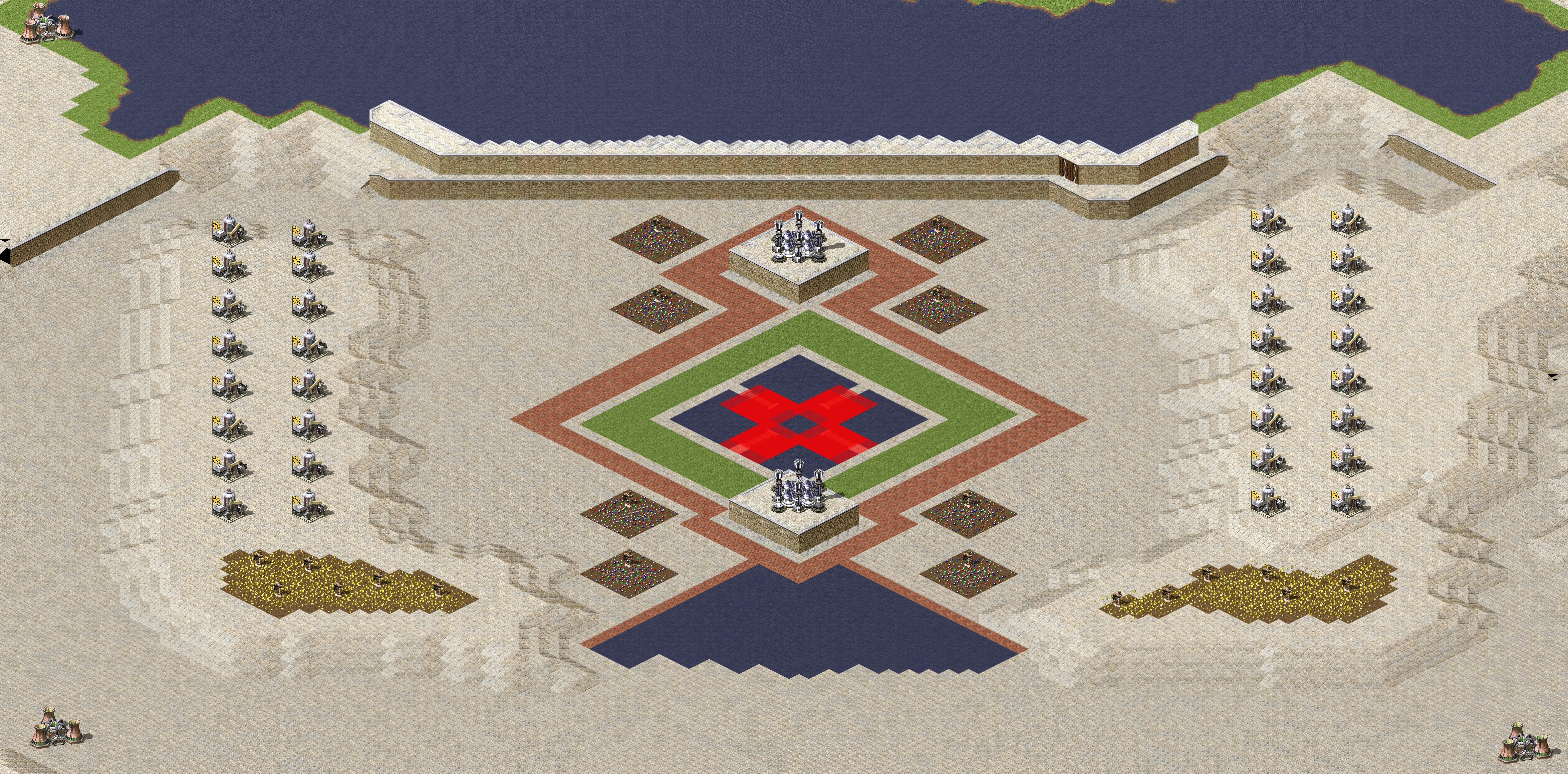 Rendered map: Art of Rush by Murphy v1.0