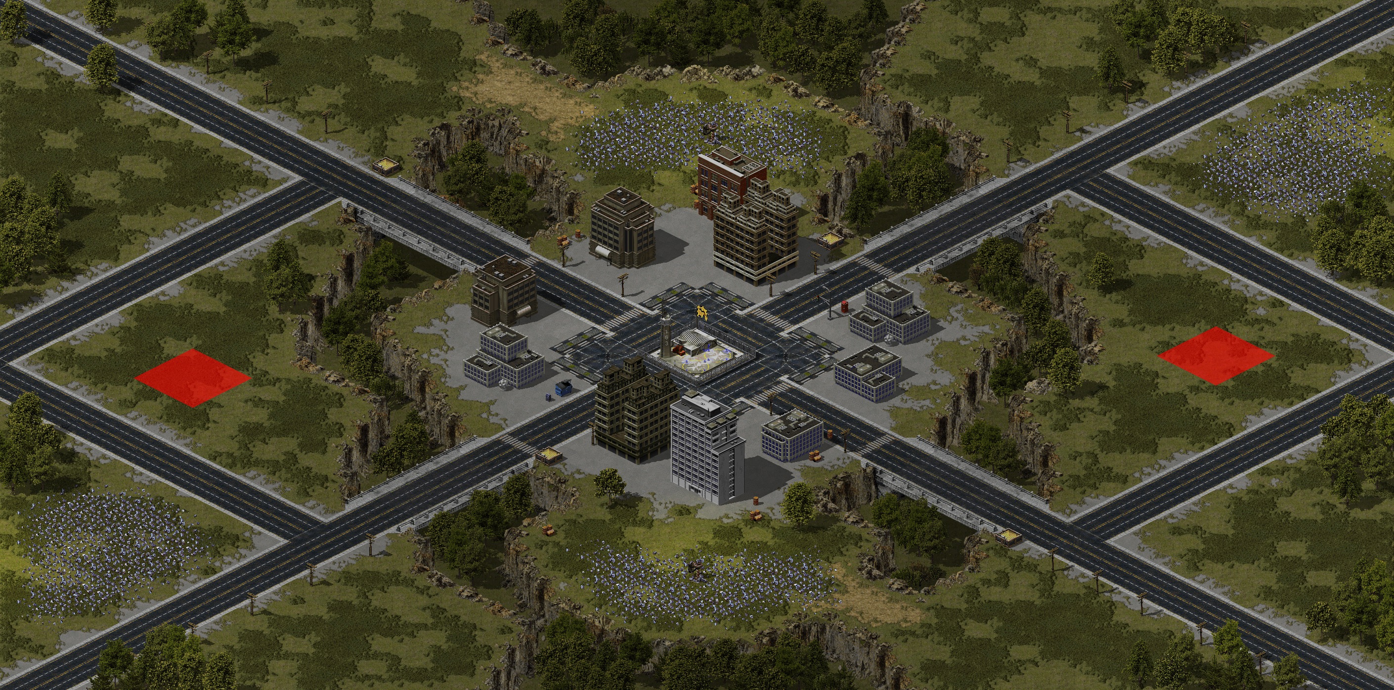 Rendered map: [Pro] [2] Urban Rush
