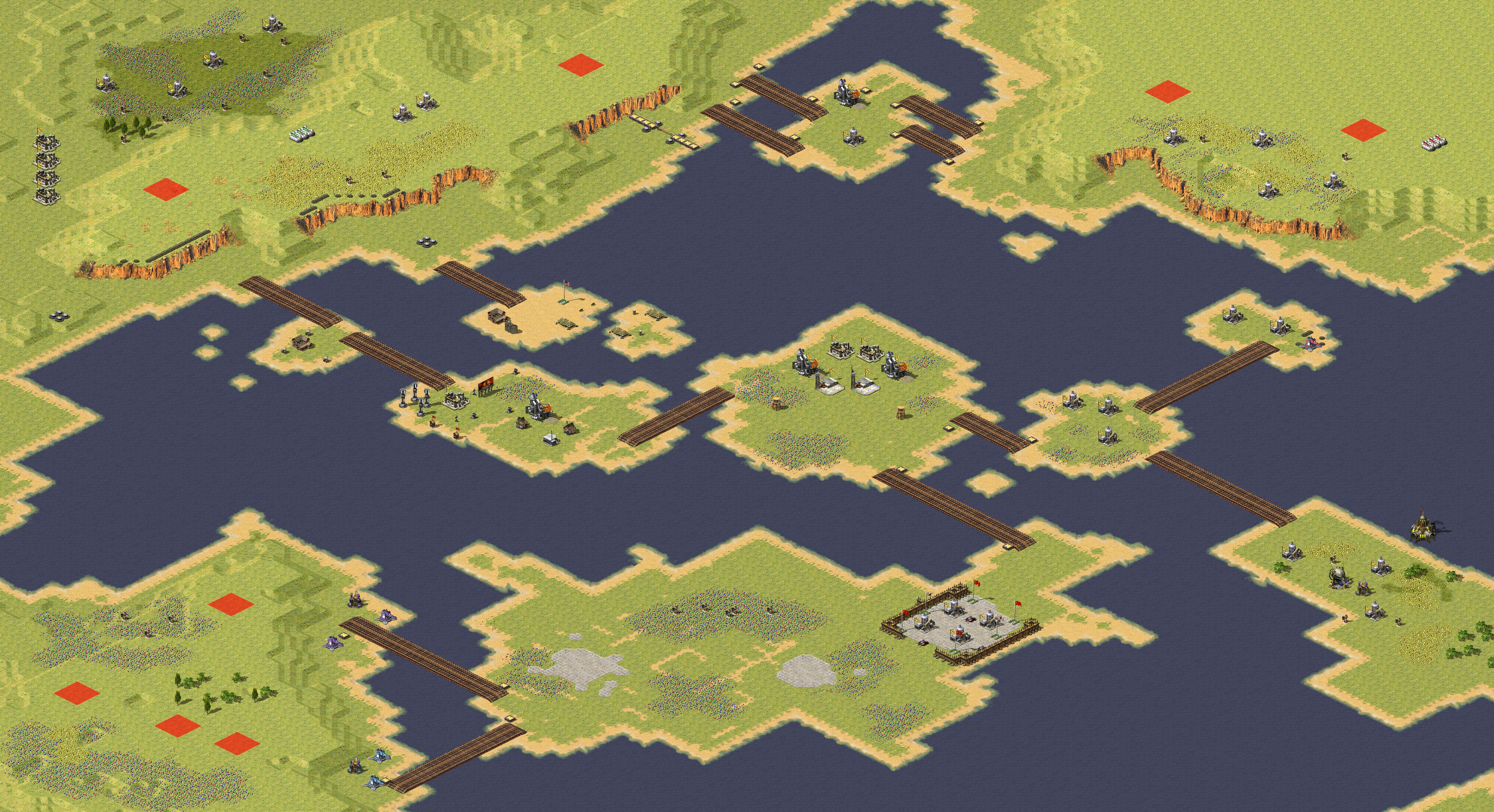 Rendered map: 4v4 Amphibious Landing
