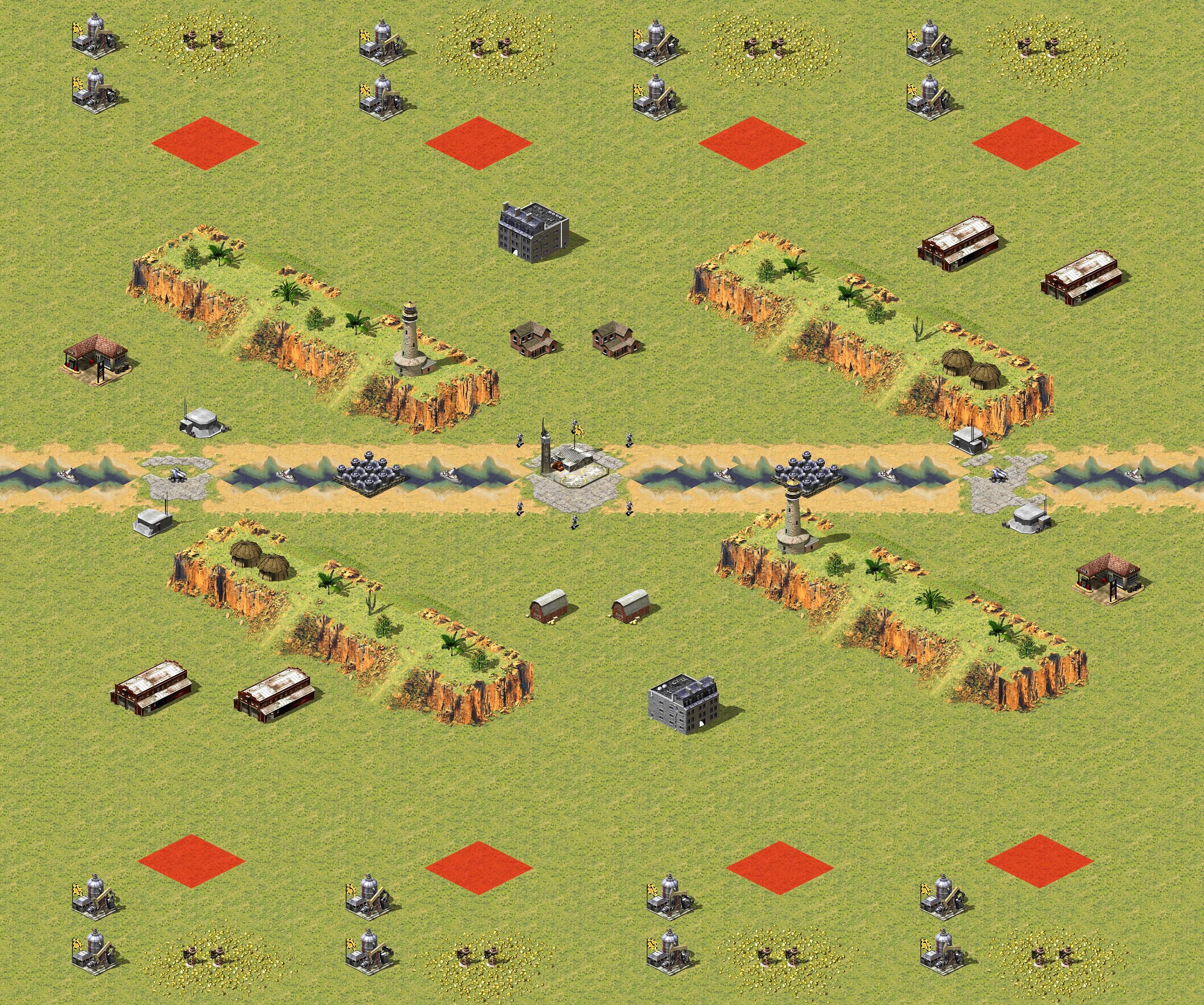 Rendered map: Happy 4v4