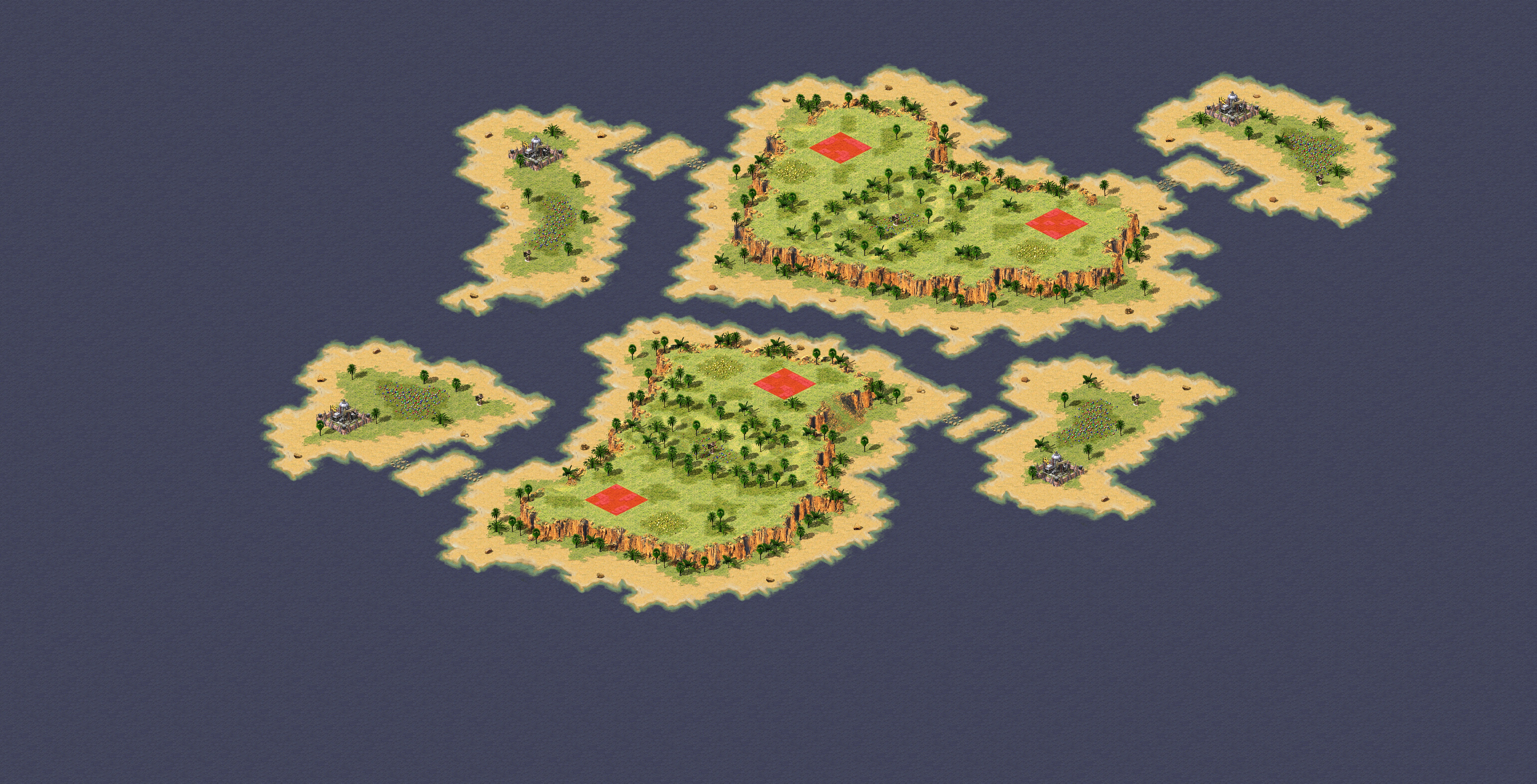 Rendered map: [成]世外桃源的复仇