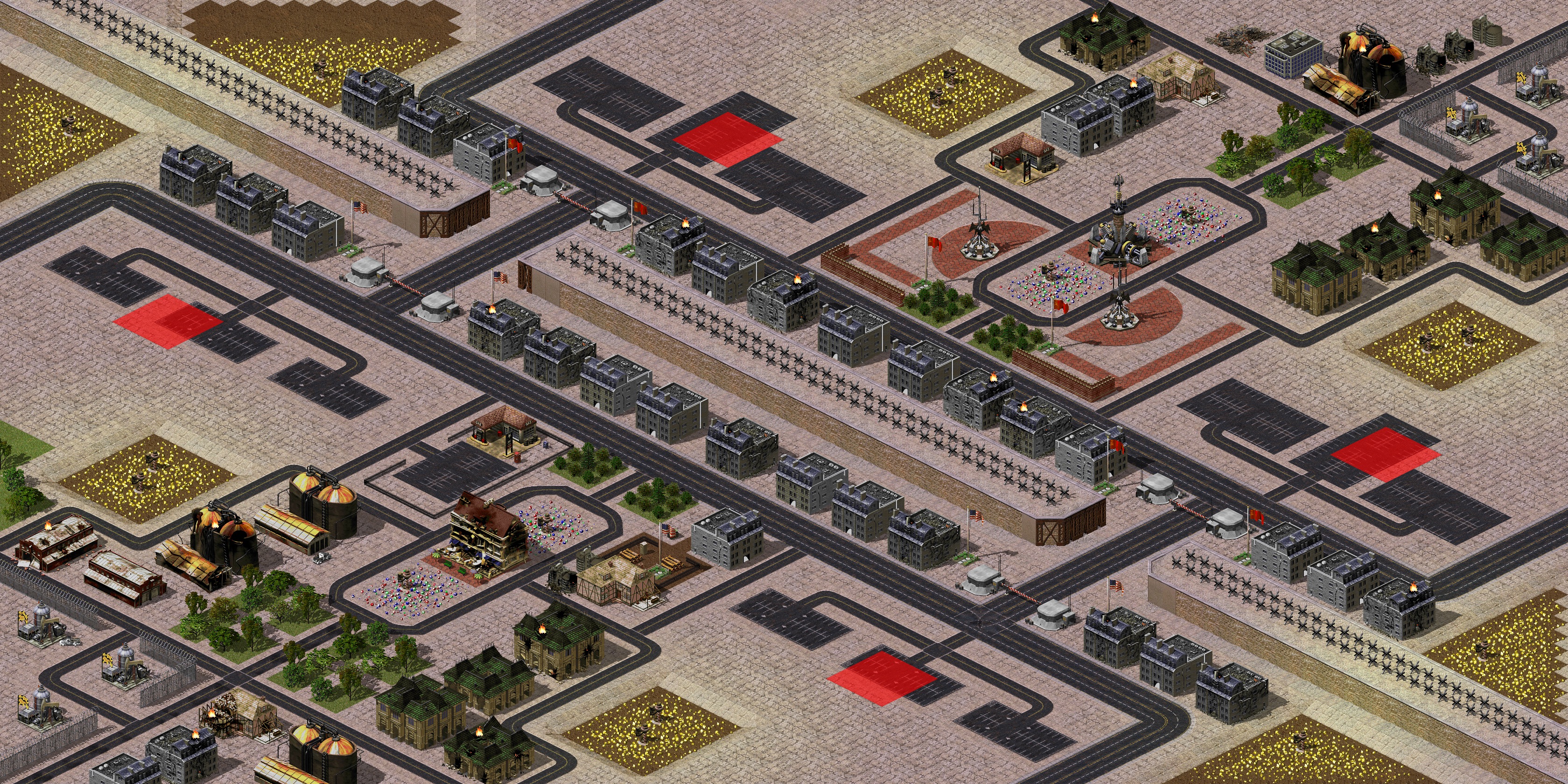 Rendered map: Siege Fortress