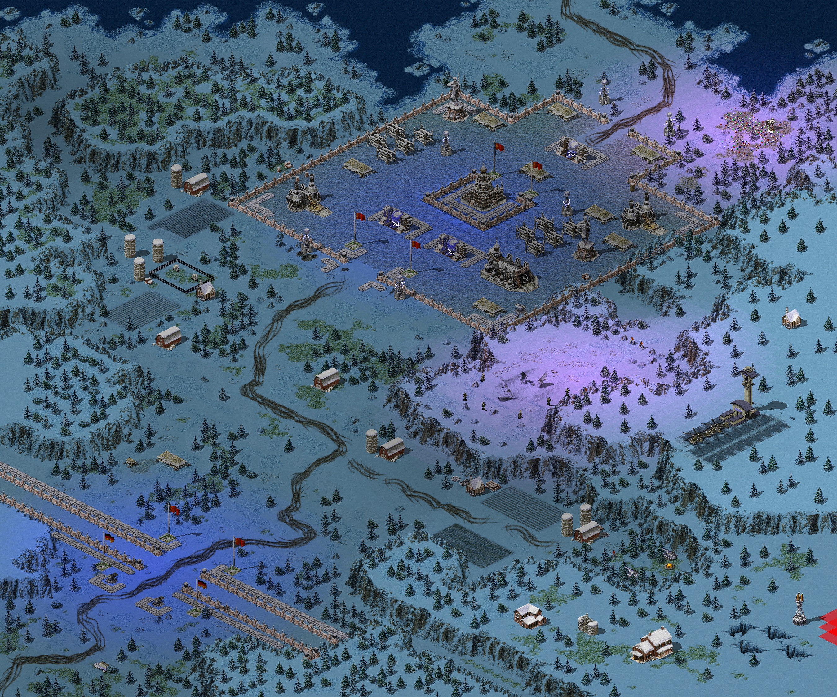 Rendered map: War Action: Midnight