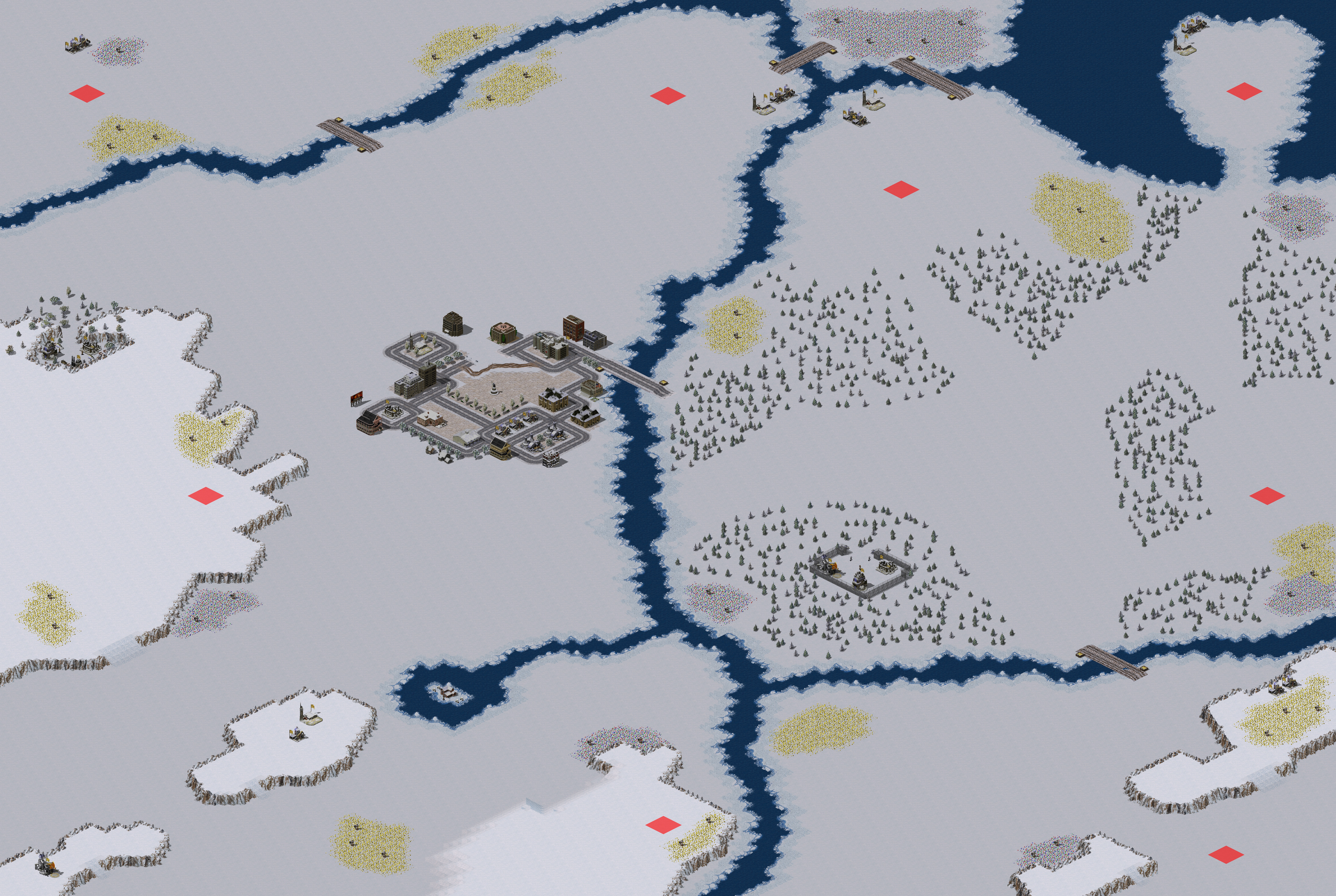 Rendered map: West Siberian Plain
