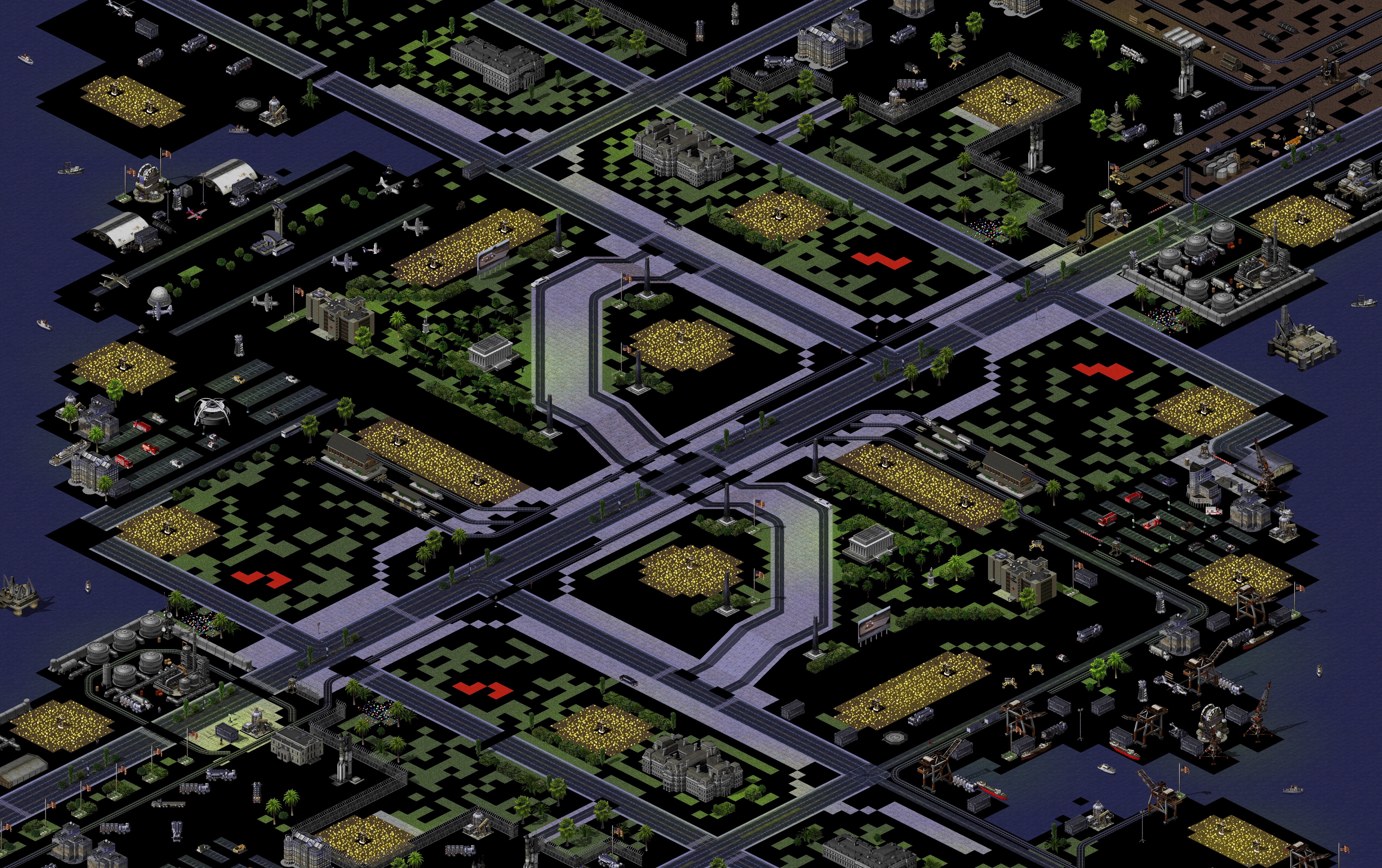 Rendered map: Modern Wharfare II