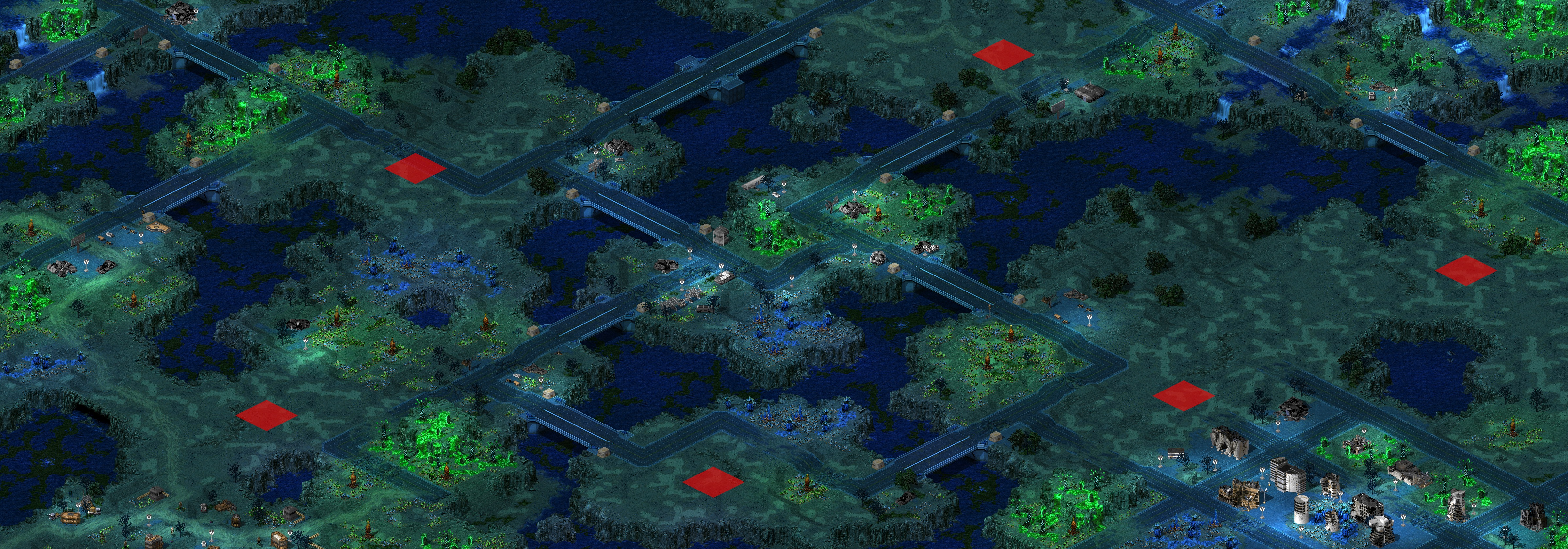Rendered map: Forgotten Isles