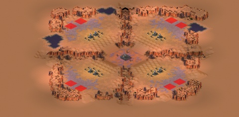 Rendered preview of [8] Oil Valley v1.10 - (Oil In Center)