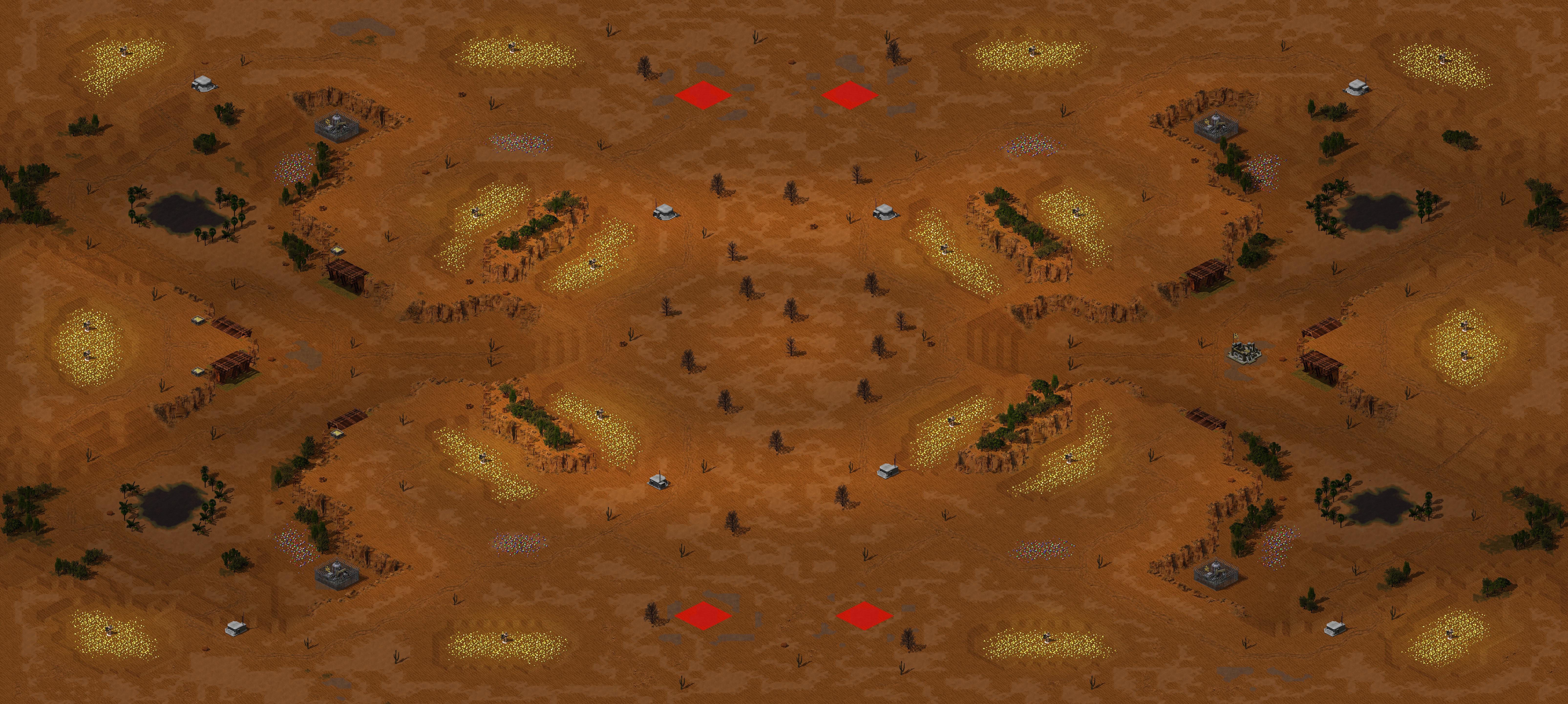 Rendered map: Paradise Ravine (4)