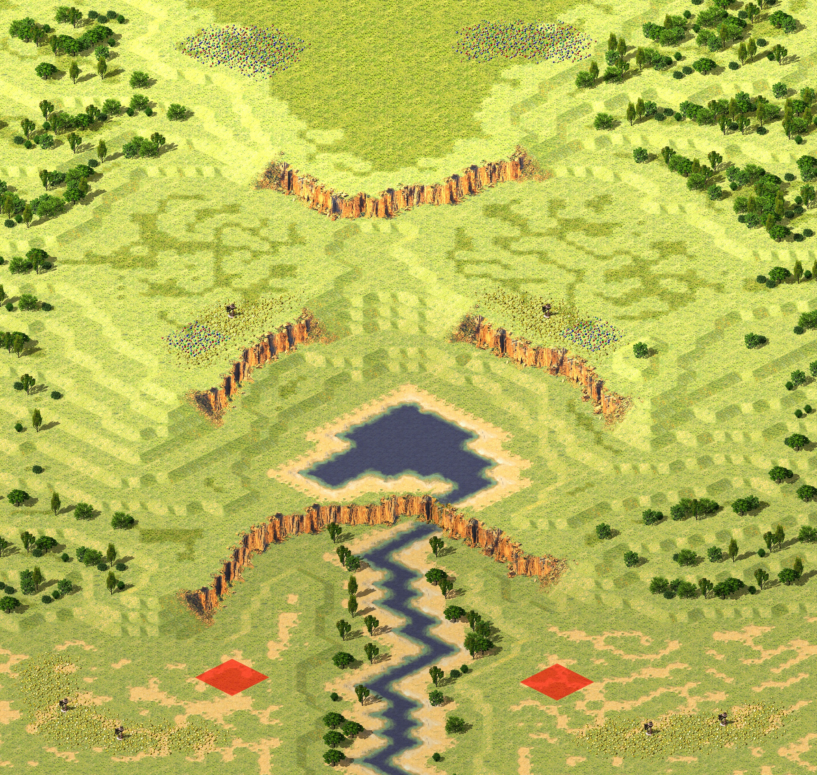 Rendered map: 登峰