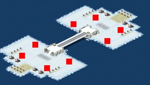 Rendered preview of Single Road 4v4 Fixed