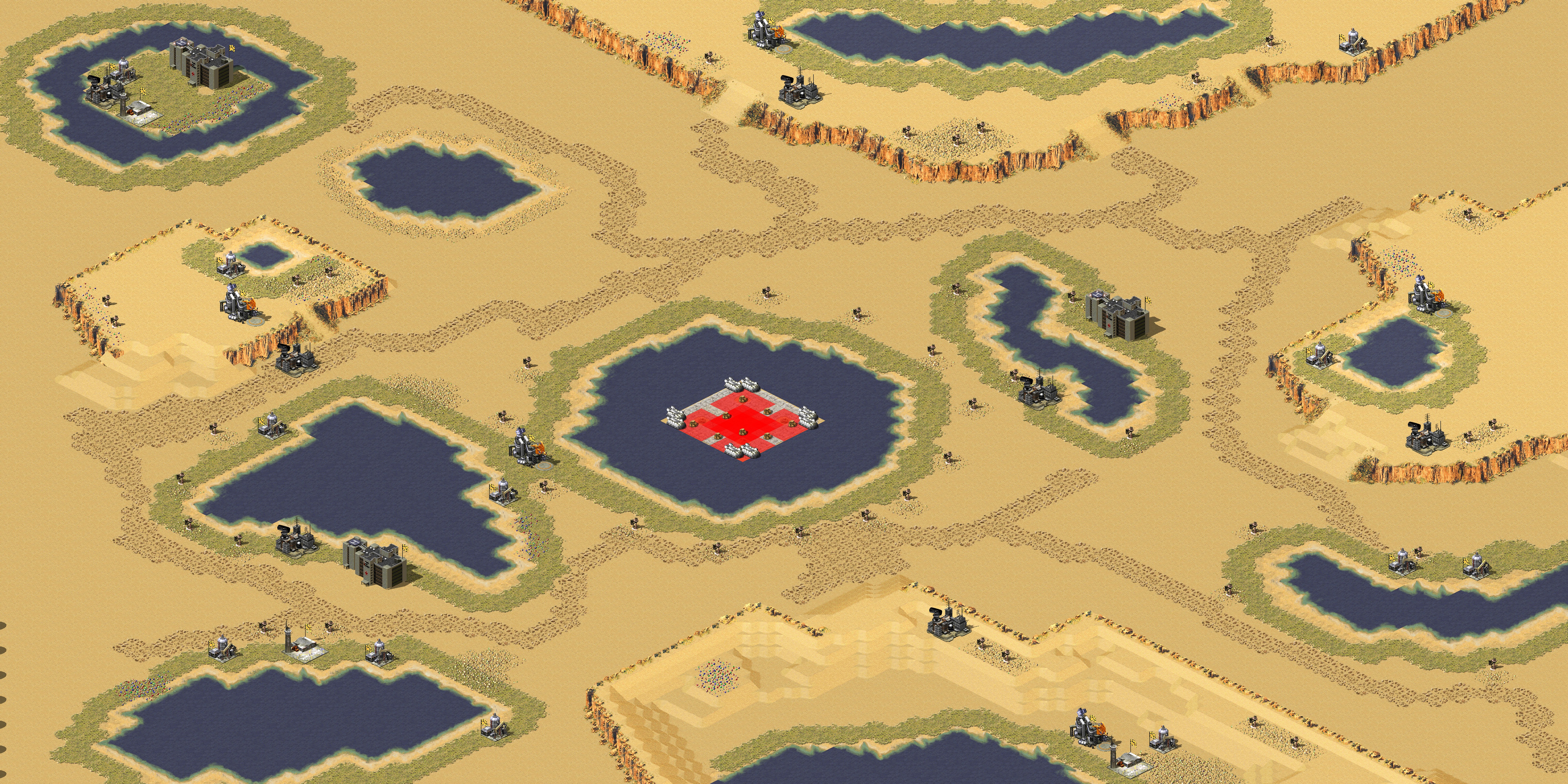 Rendered map: Oasis Grab