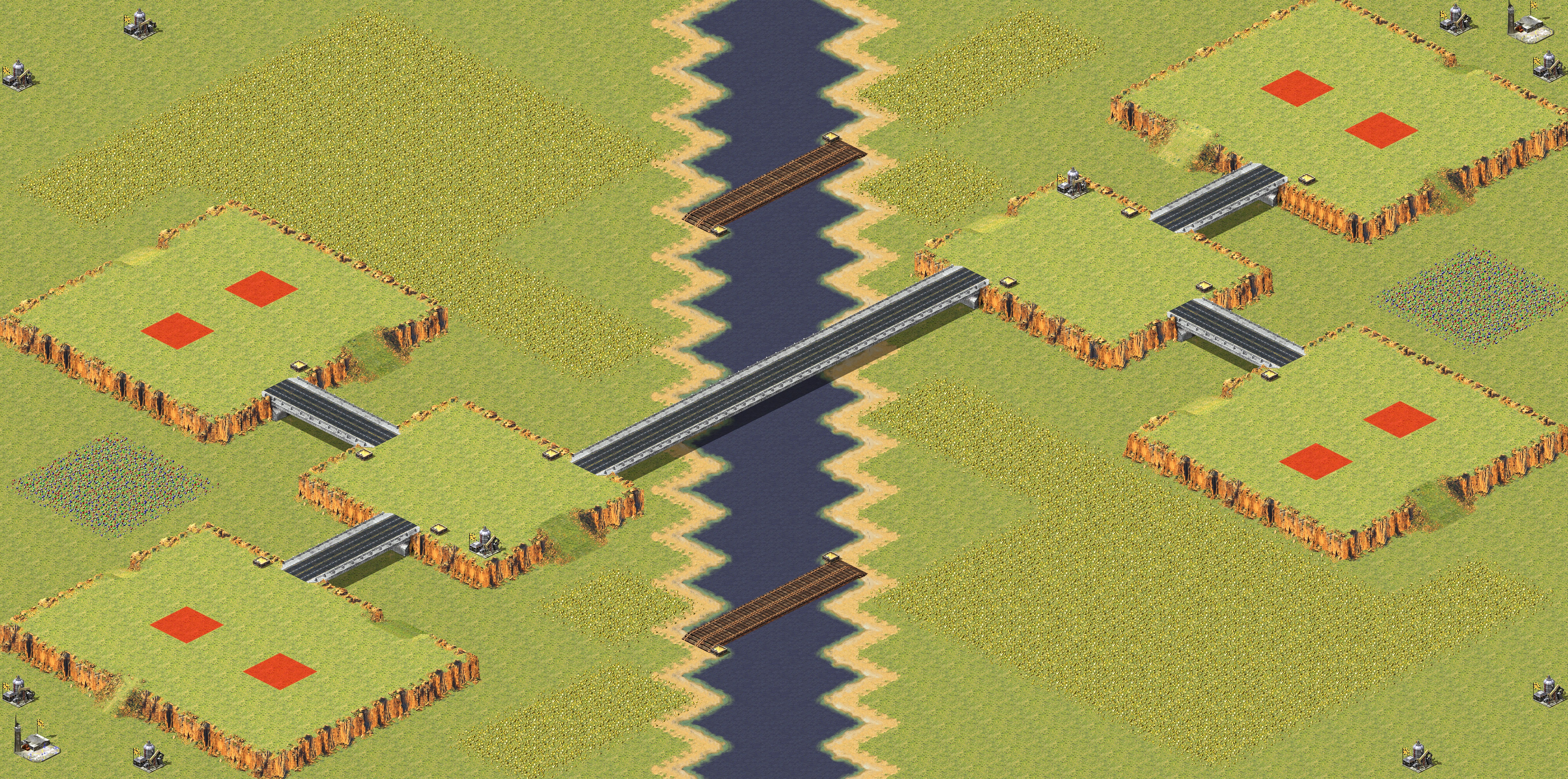 Rendered map: Rich Ore 4v4