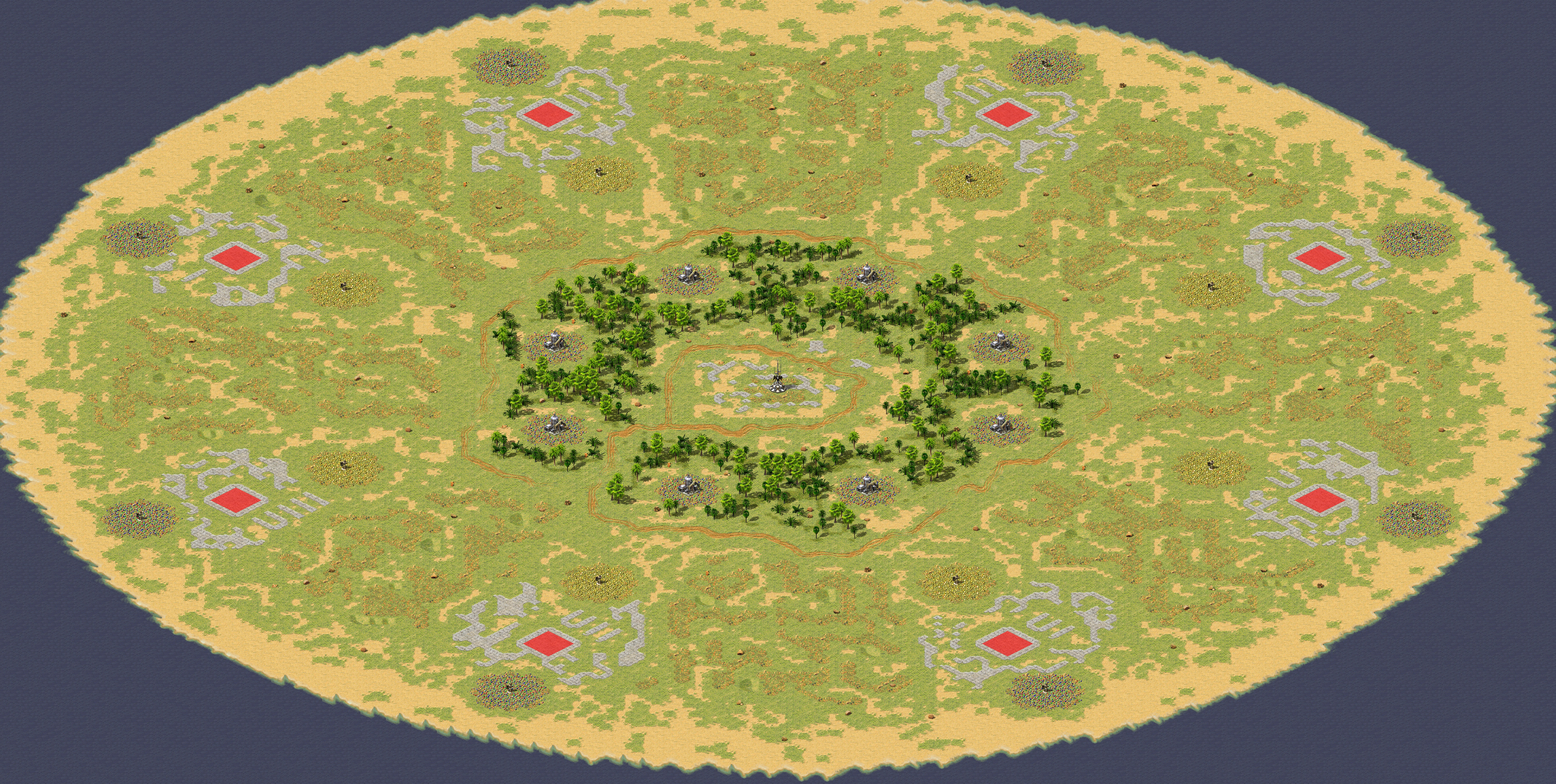 Rendered map: Wheel of Torture
