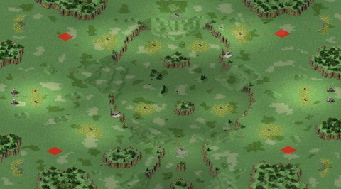Rendered preview of [4] Cliffside Slide S