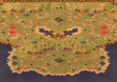 Rendered preview of Strategic Compass Blitz 2vs2